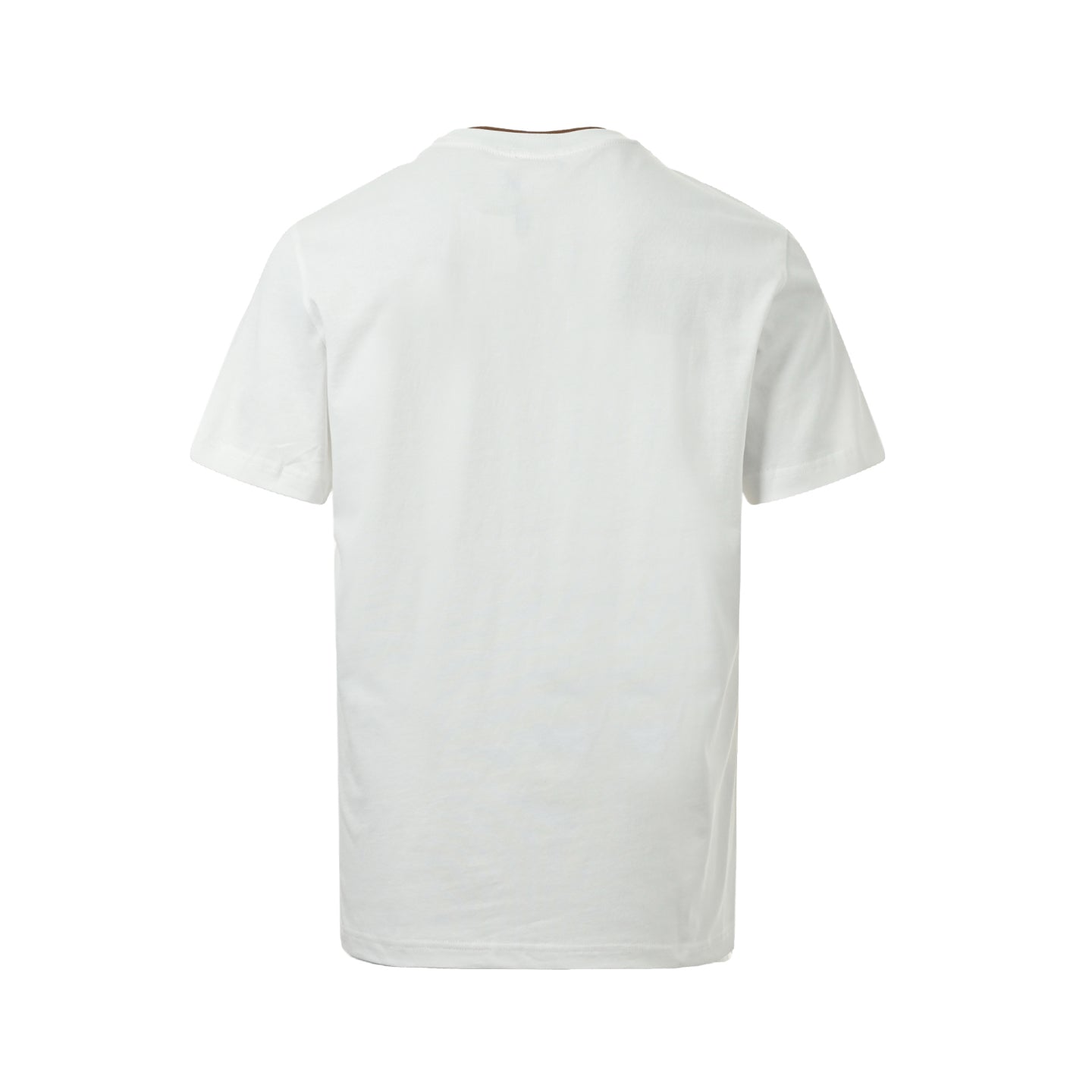 Moncler Crew Neck T-Shirt Logo In White
