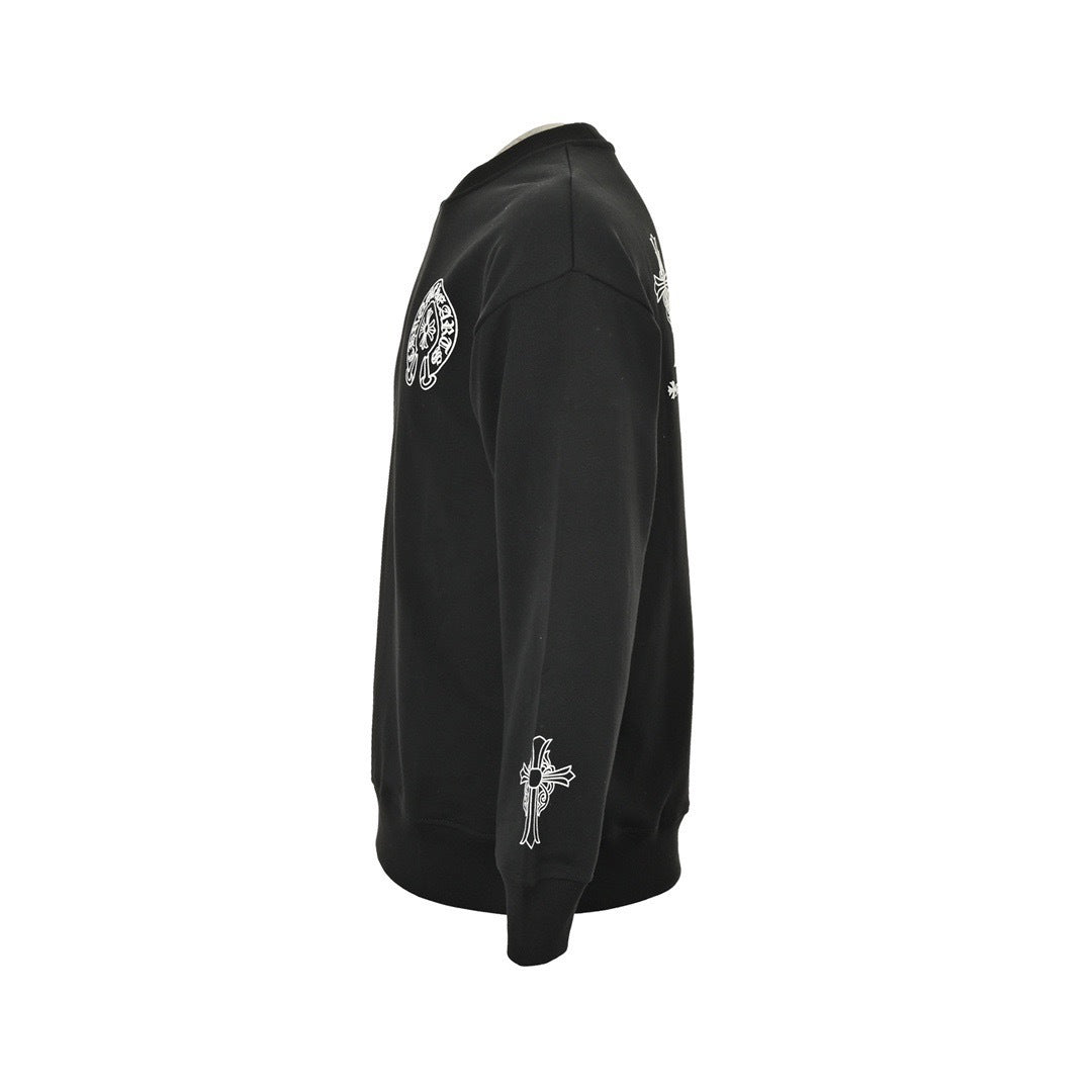 Chrome Hearts Crewneck Sweater In Black