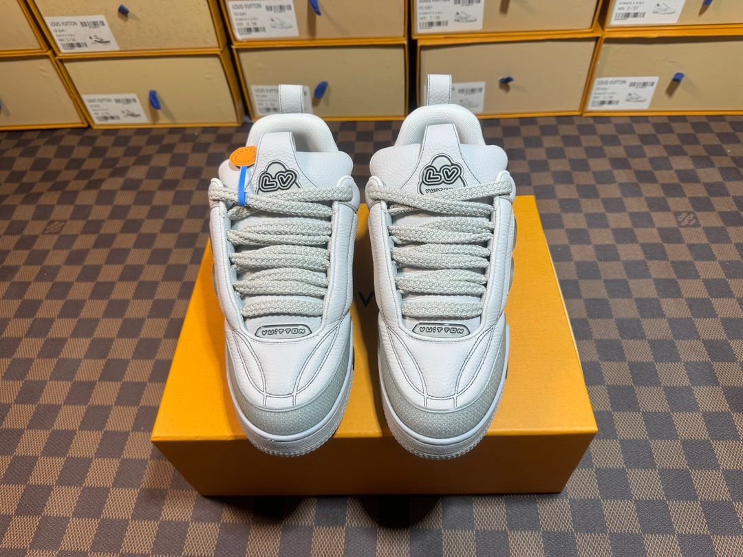 Louis Vuitton Skate Silver