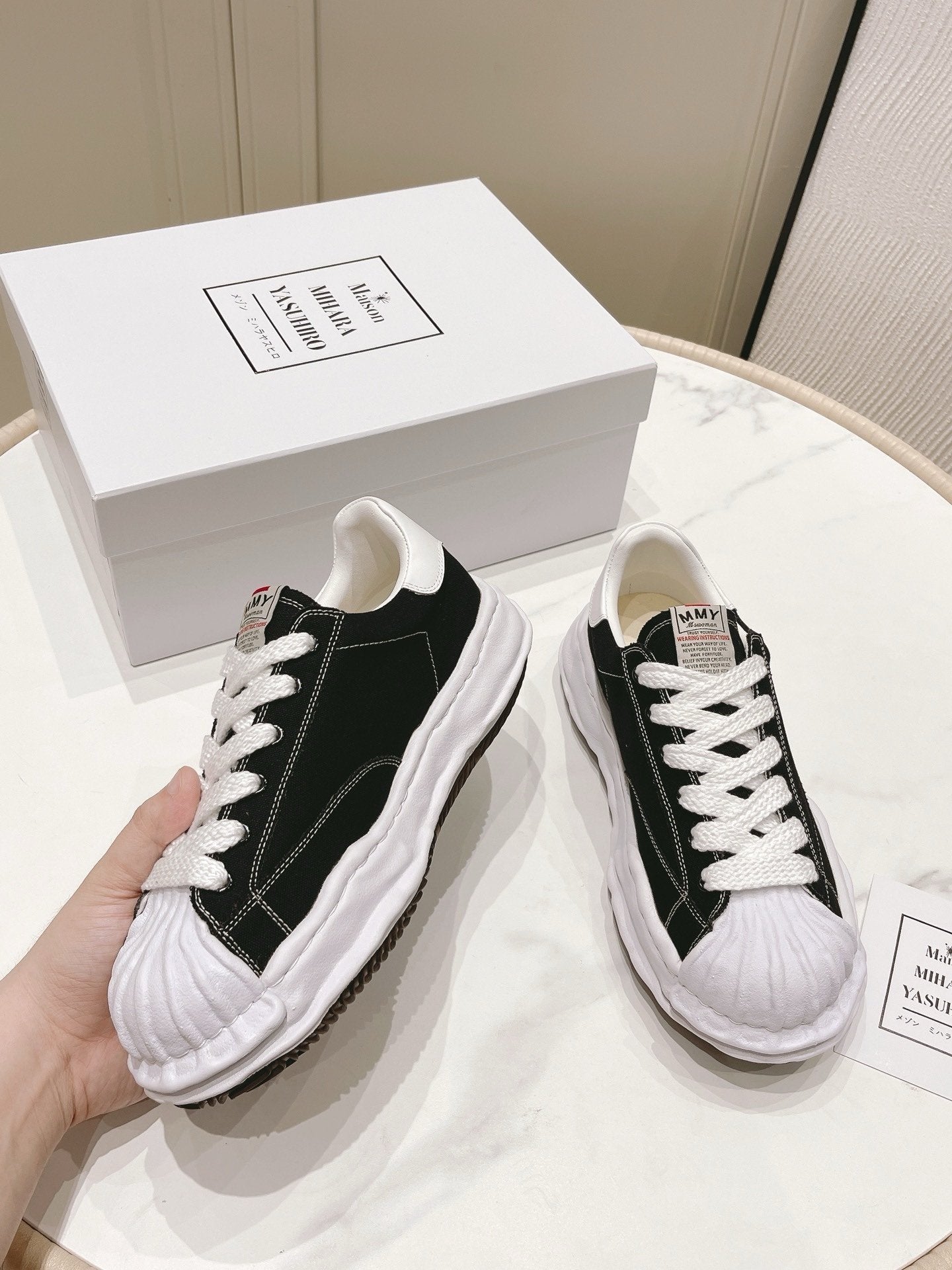 Maison Mihara Yasuhiro Blakey OG Sole Black/White