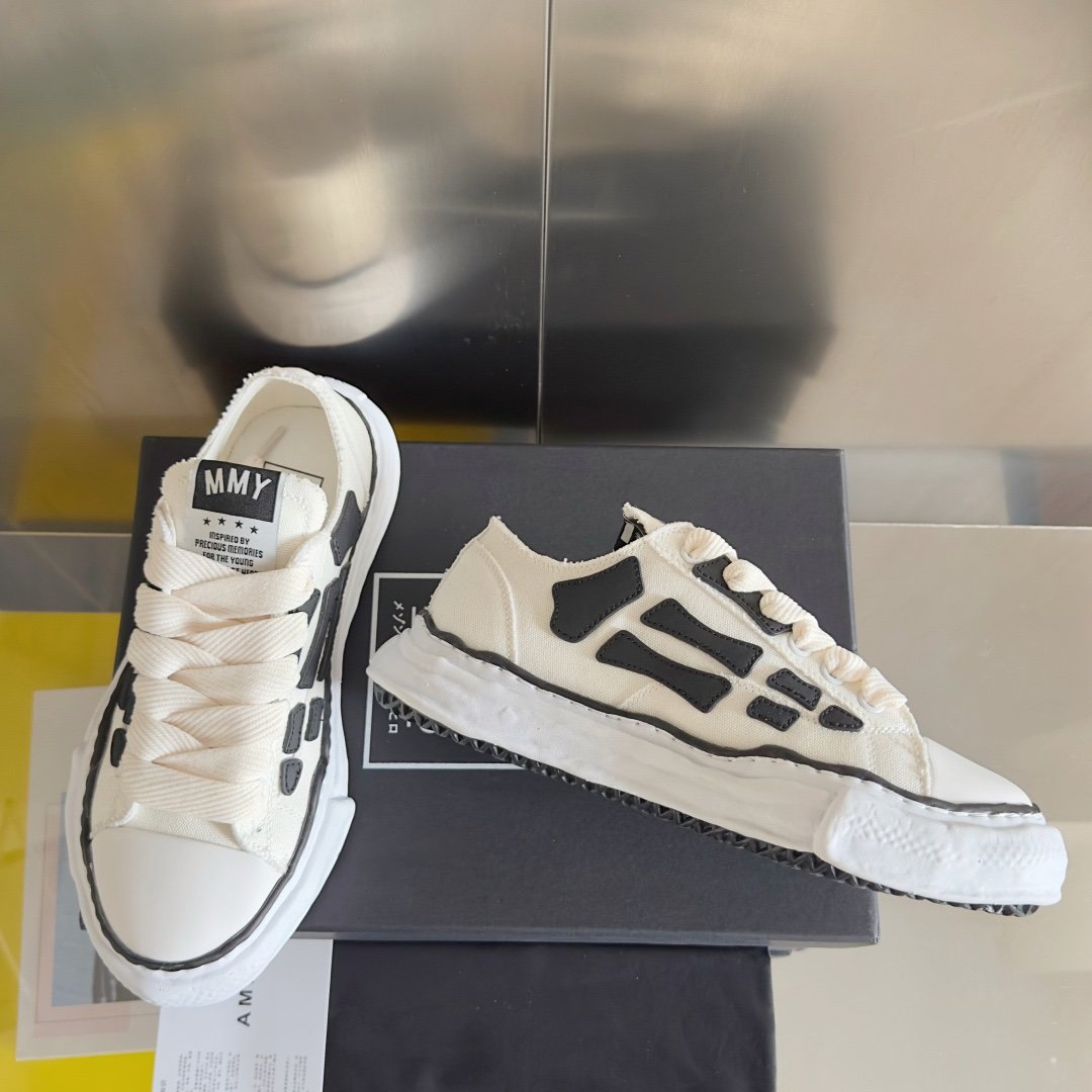 Amiri X Maison Mihara Yasuhiro Peterson OG Sole White