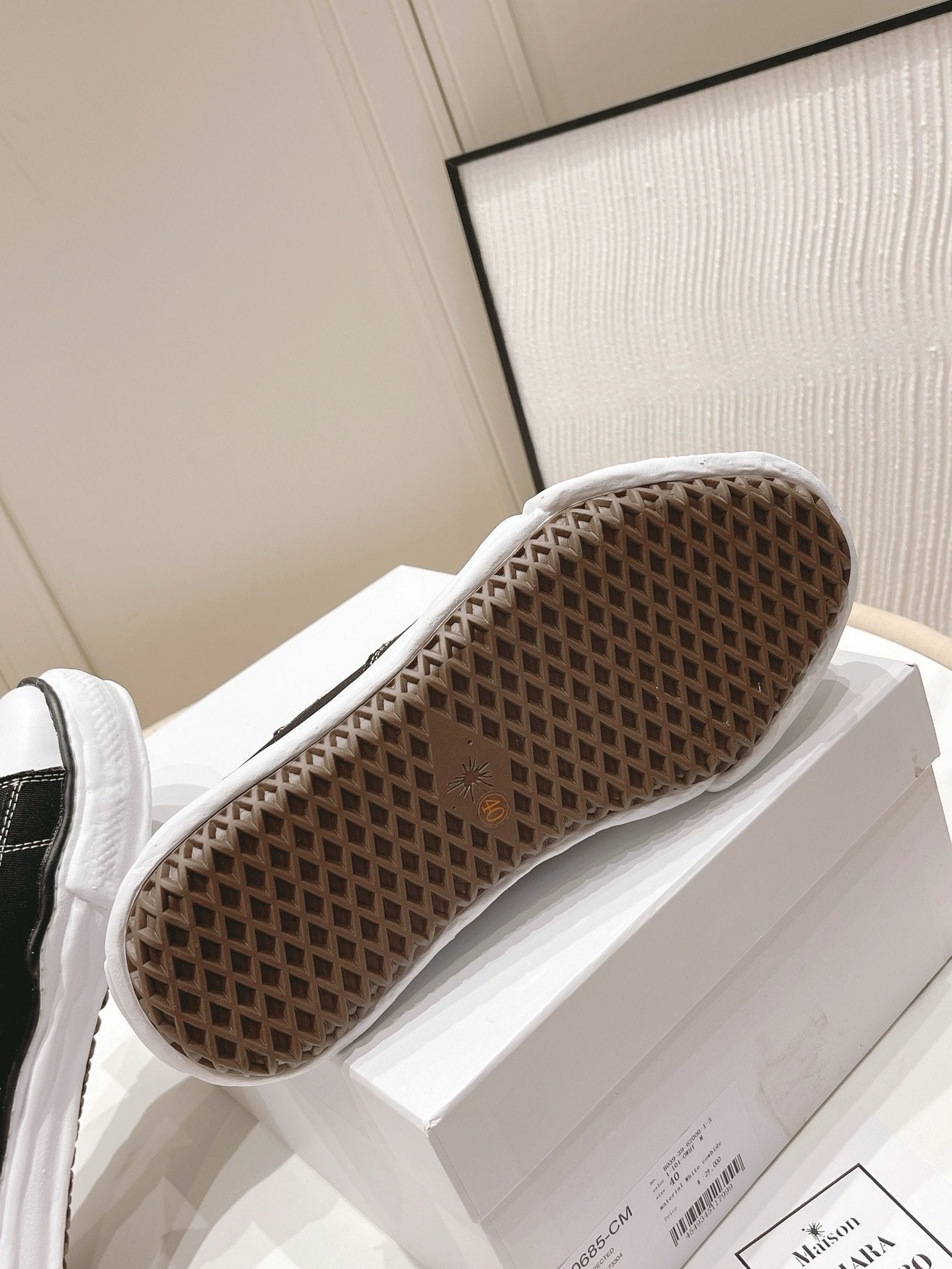 Maison Mihara Yasuhiro Hank OG Sole Canvas Black