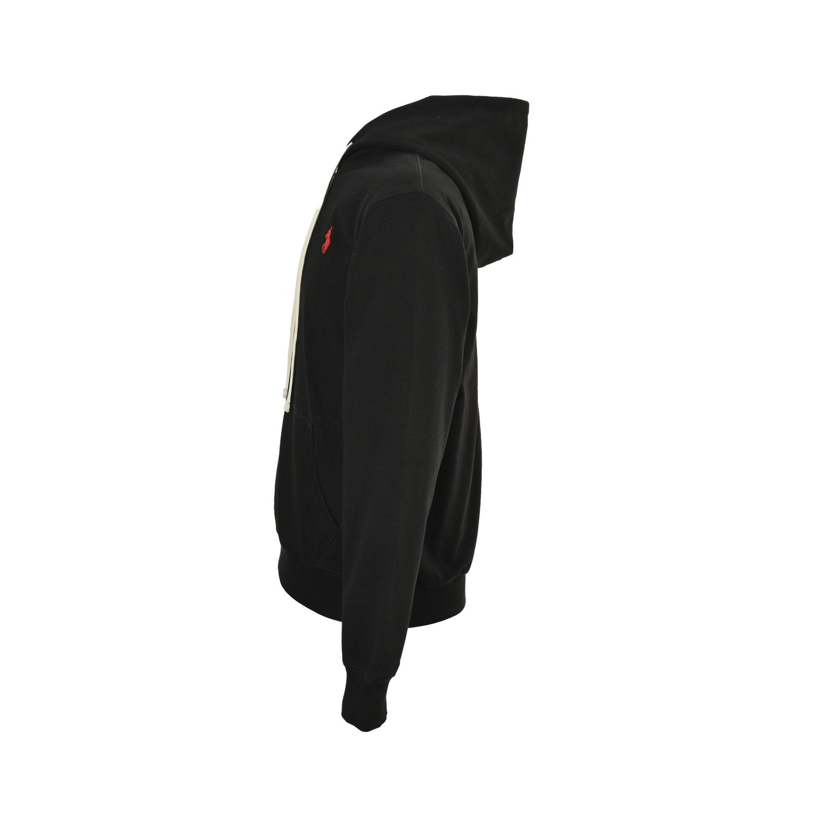 Ralph Lauren Fleece Hoodie In Black