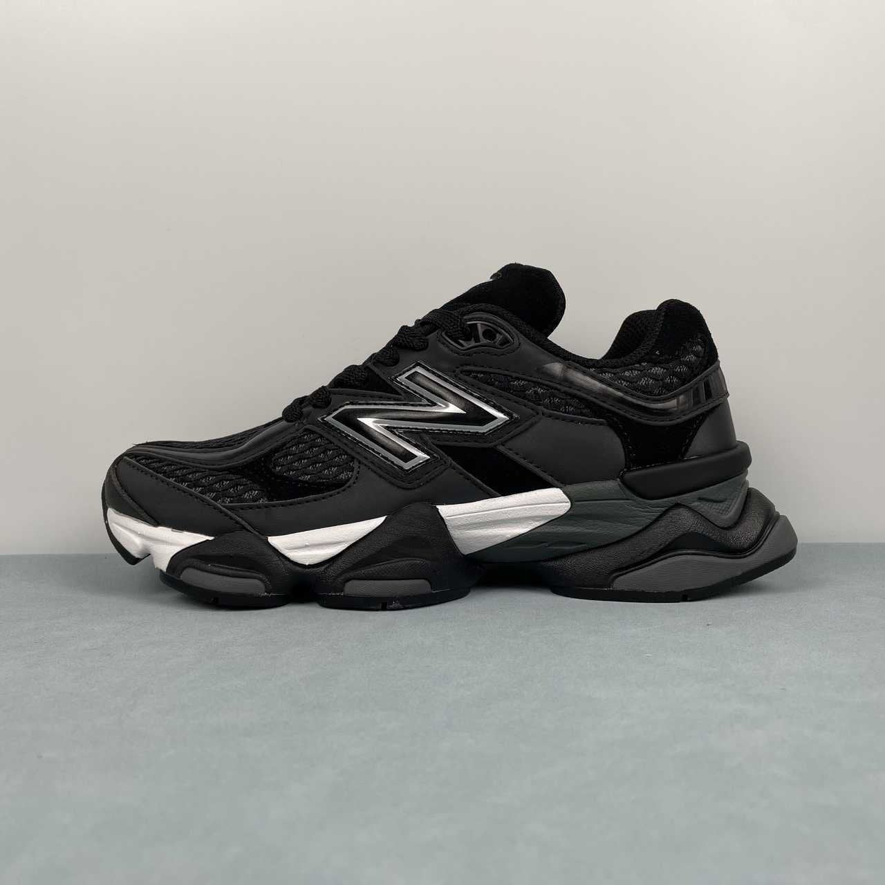 New Balance 9060 Shoe Palace Black Silver