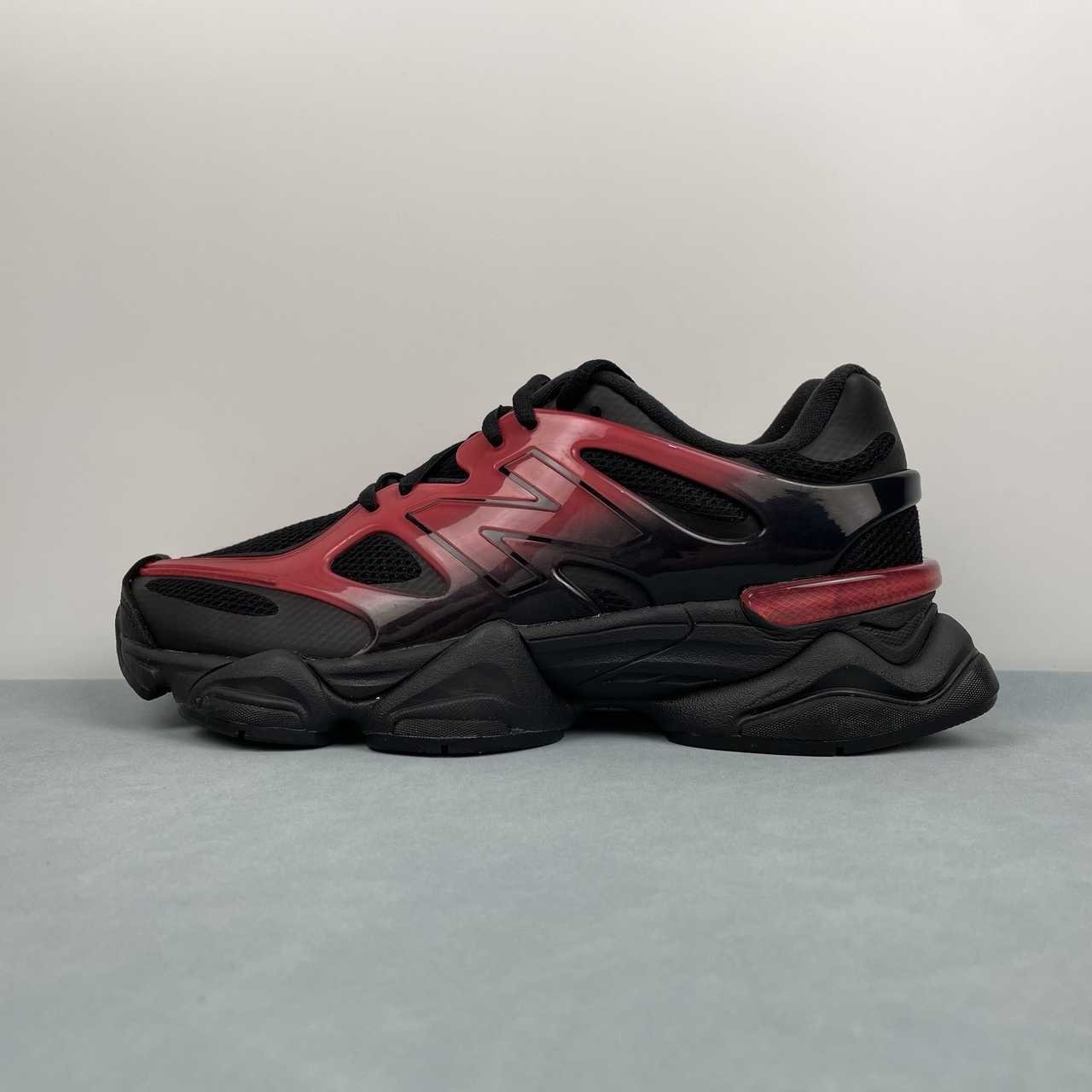 New Balance 9060 Black Red Gradient