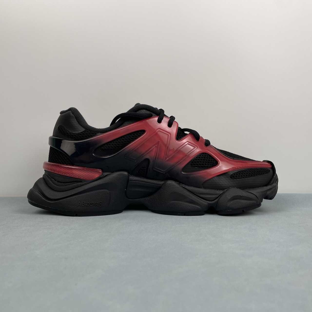 New Balance 9060 Black Red Gradient