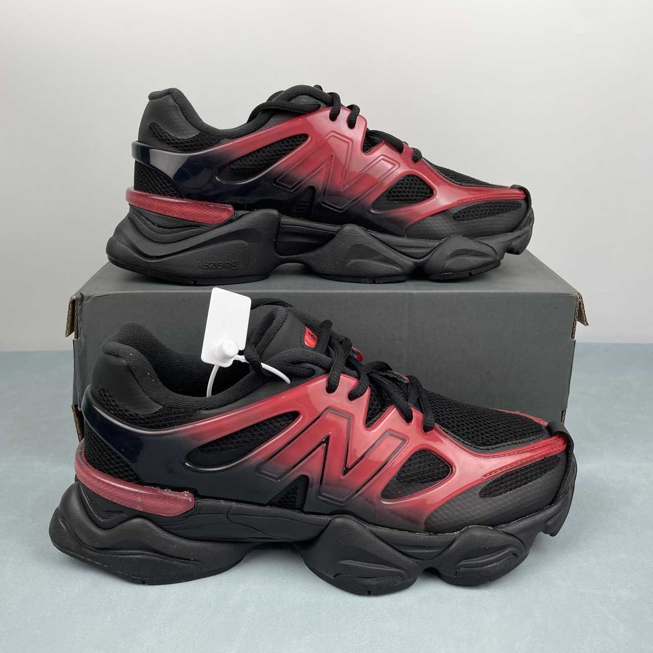 New Balance 9060 Black Red Gradient