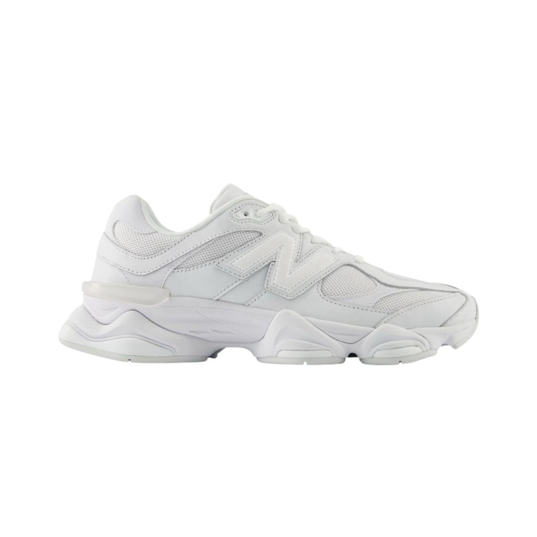 New Balance 9060 Triple White Leather
