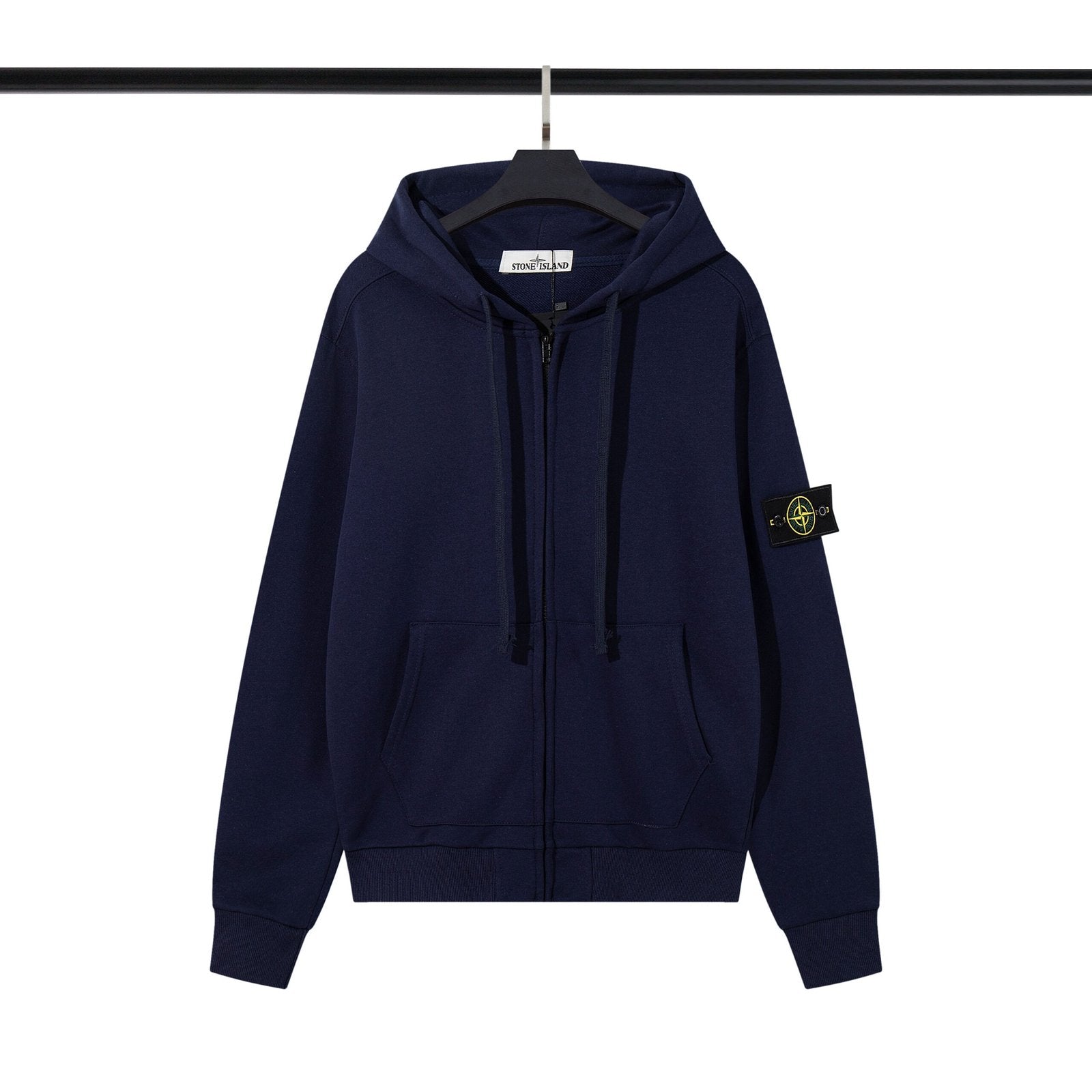 Stone Island Zipped Hoodie Tracksuit Navy