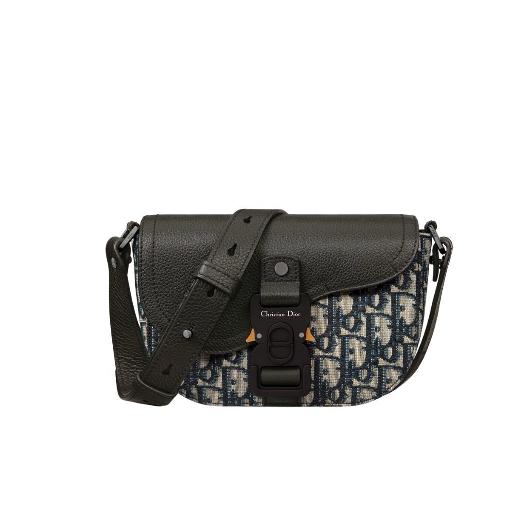 Dior Oblique Mini Saddle Messenger Bag