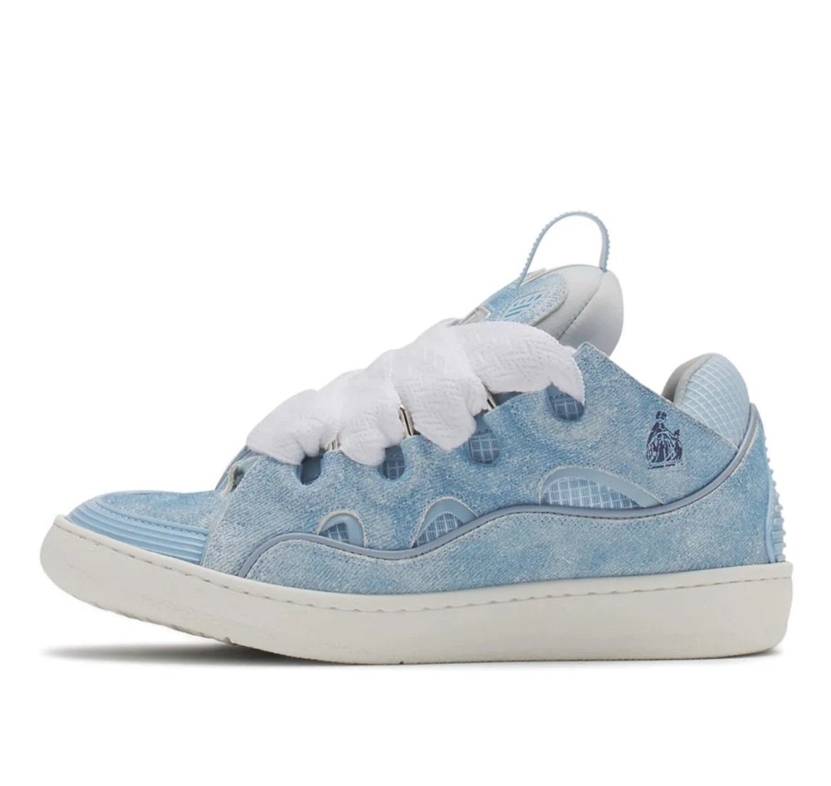Lanvin Curb Sneaker Blue White