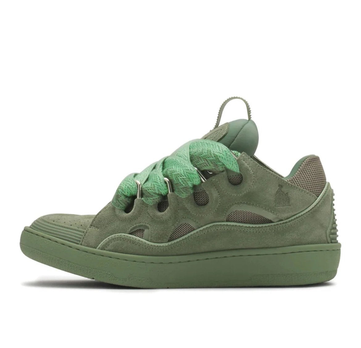 Lanvin Curb Sneaker Light Green