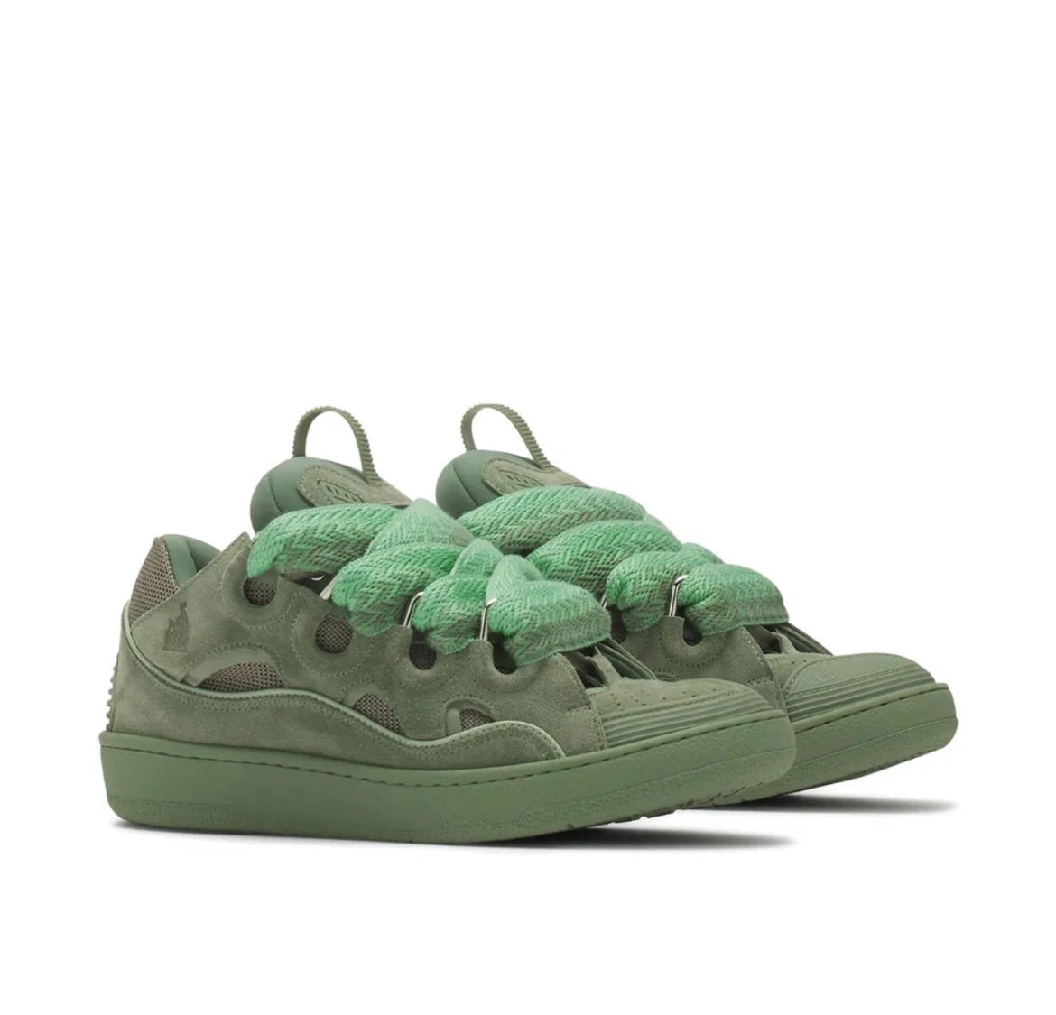 Lanvin Curb Sneaker Light Green