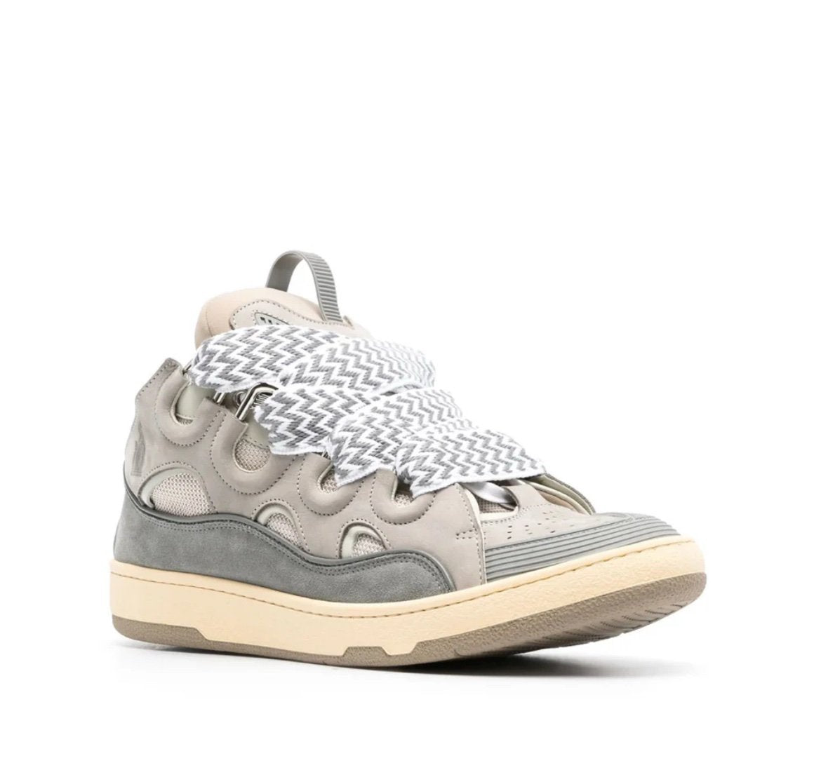 Lanvin Curb Sneaker Light Grey