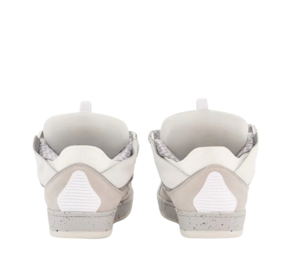 Lanvin Curb Sneaker White Grey