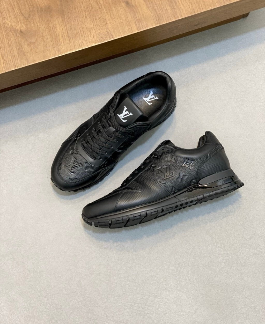 Louis Vuitton Run Away Black on Black Leather