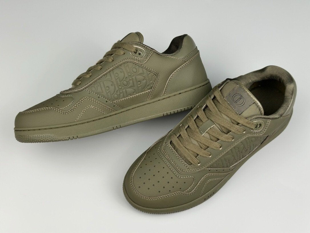 Dior B27 Low Calfskin Green