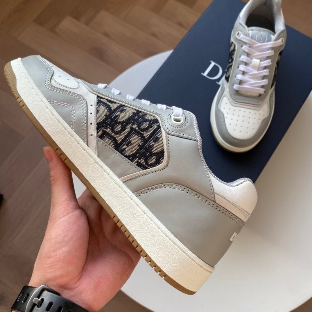 Dior B27 Low Oblique Grey/White