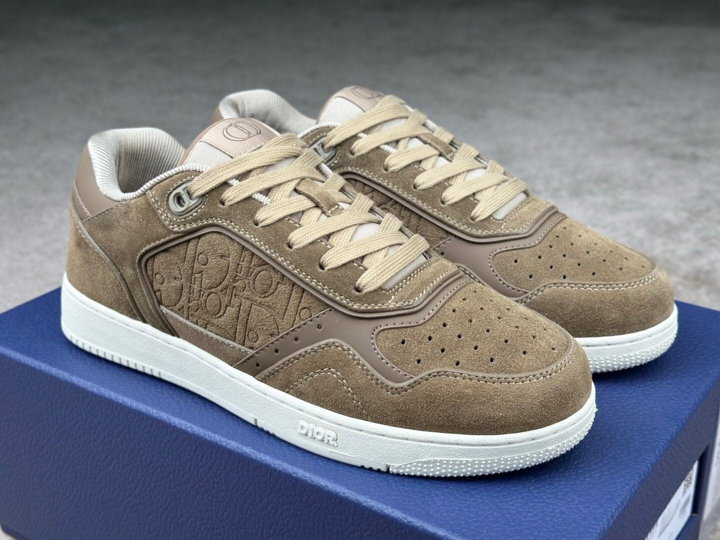 Dior B27 Low Brown Suede