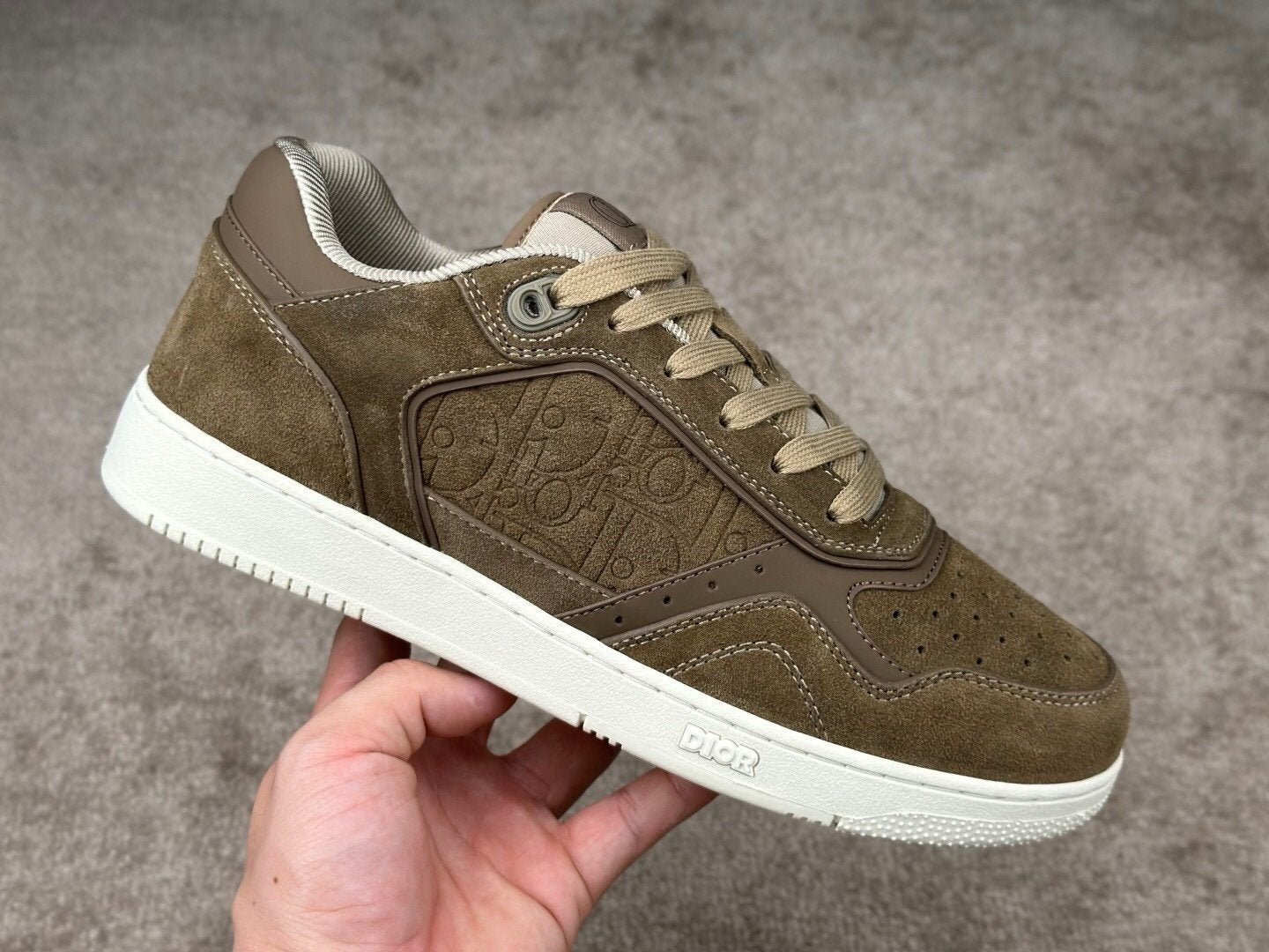 Dior B27 Low Brown Suede