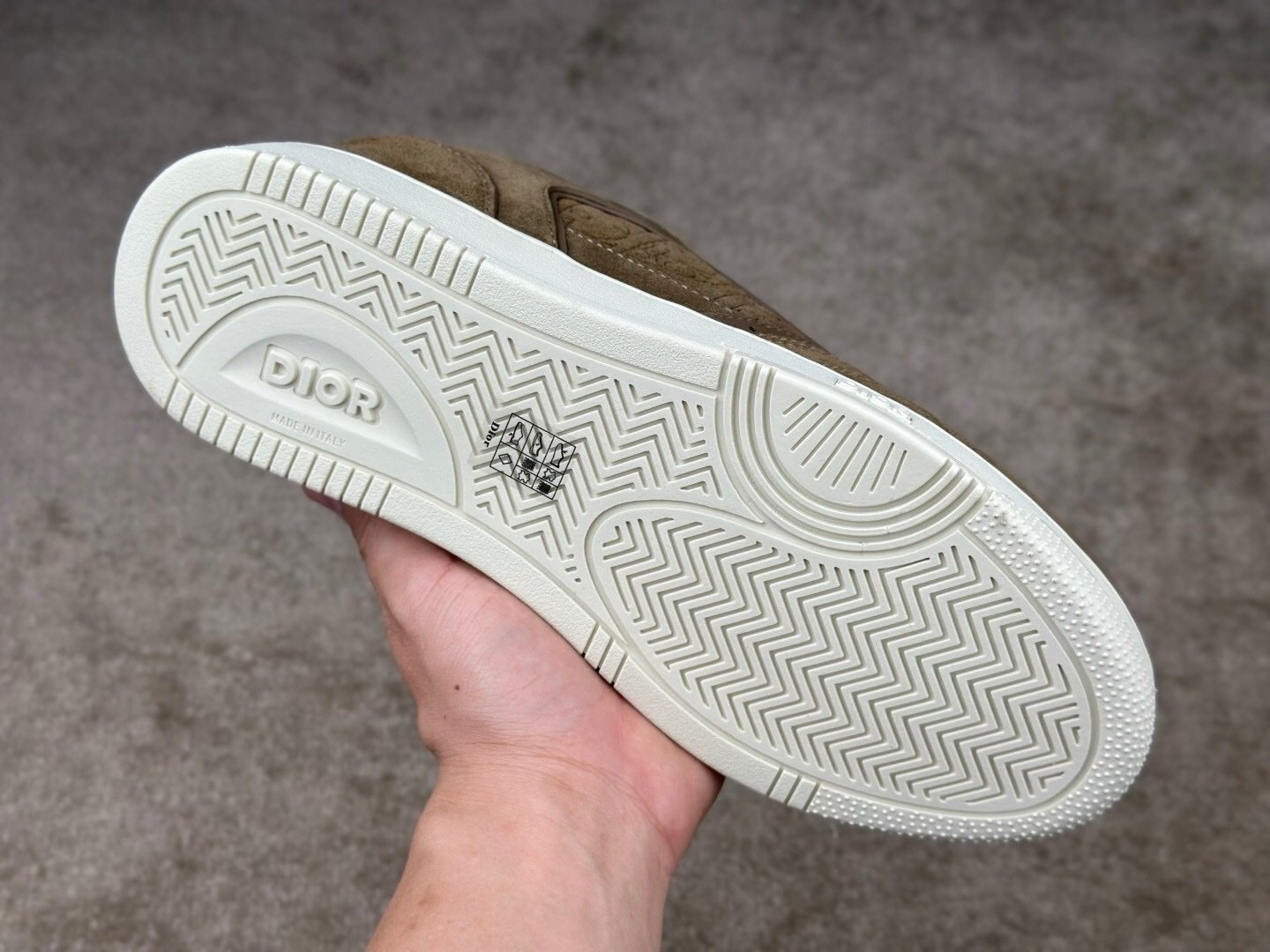 Dior B27 Low Brown Suede