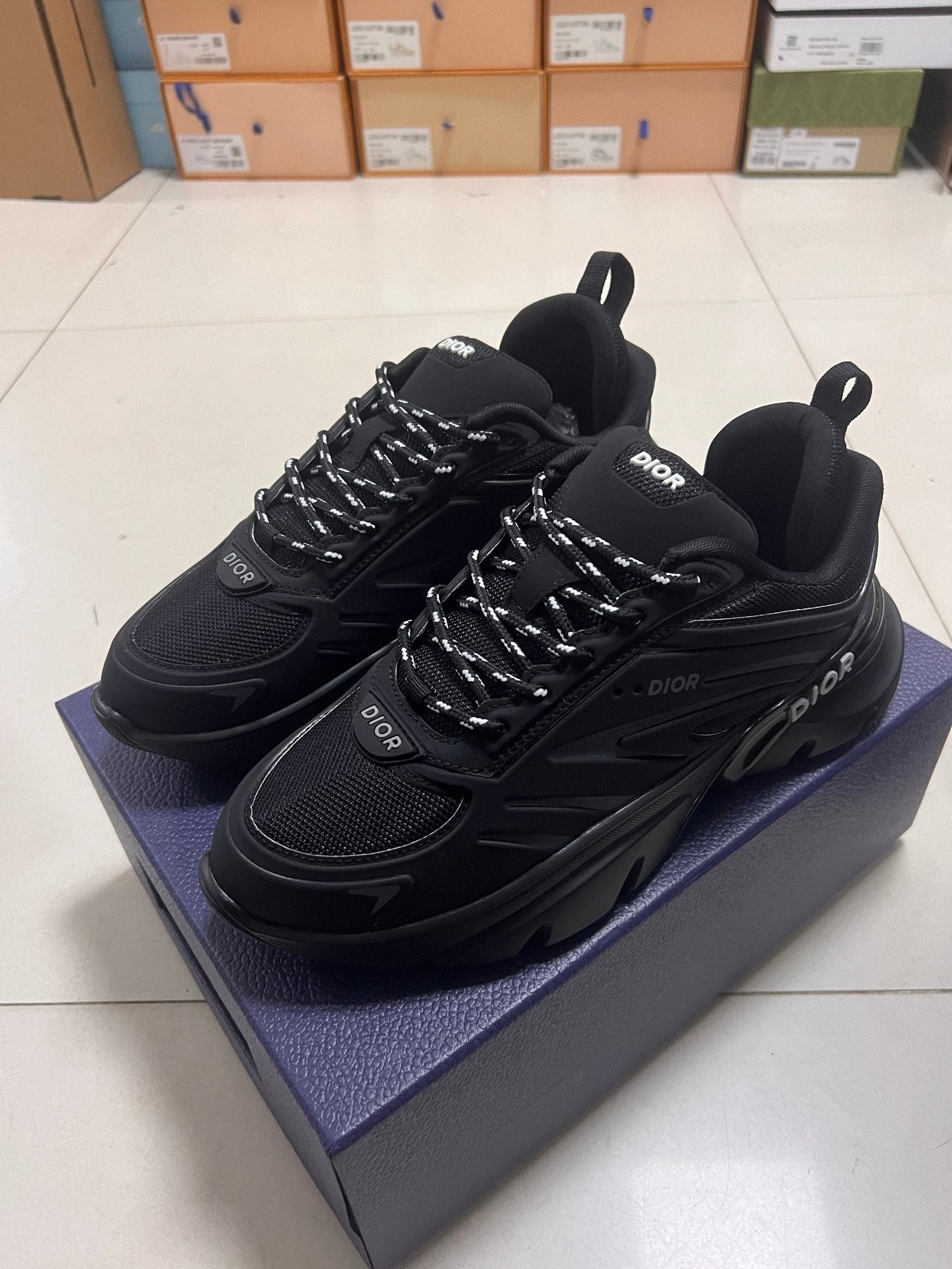 Dior B44 Blade Black Grey