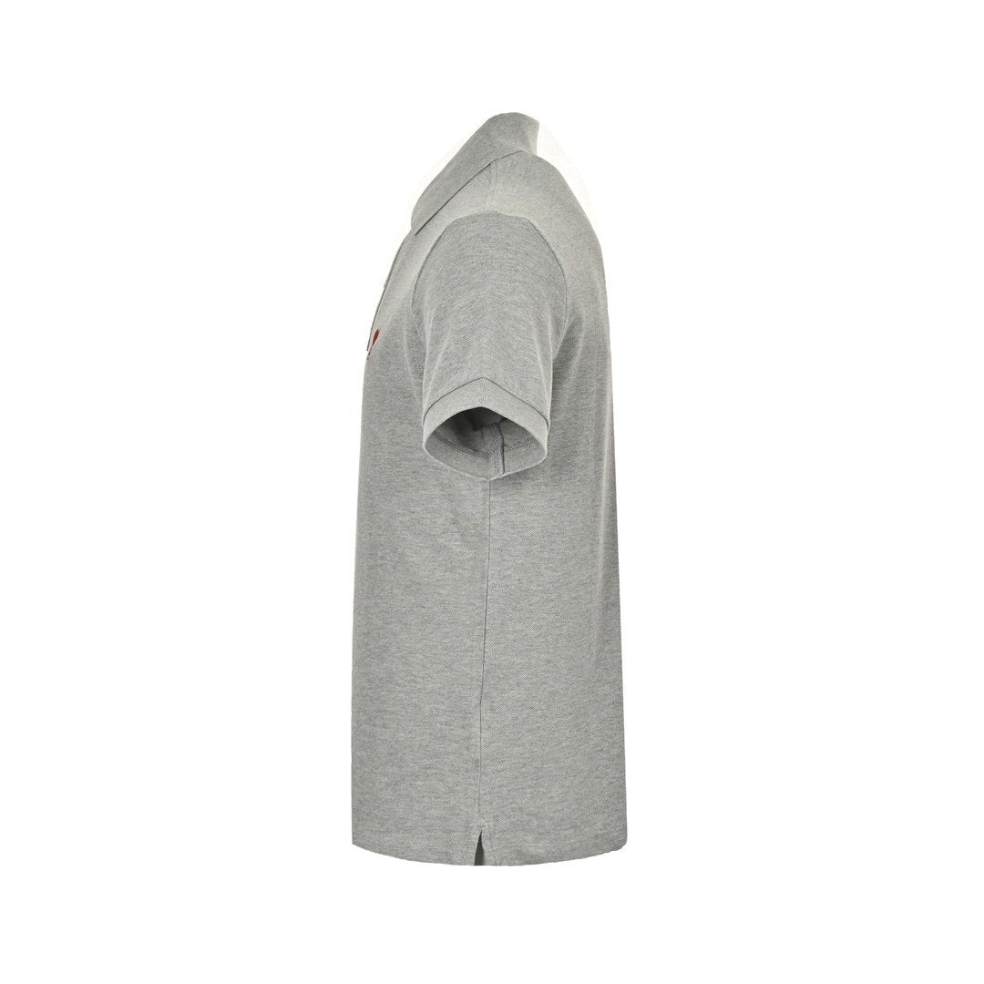 Ami Paris Polo Shirt In Grey