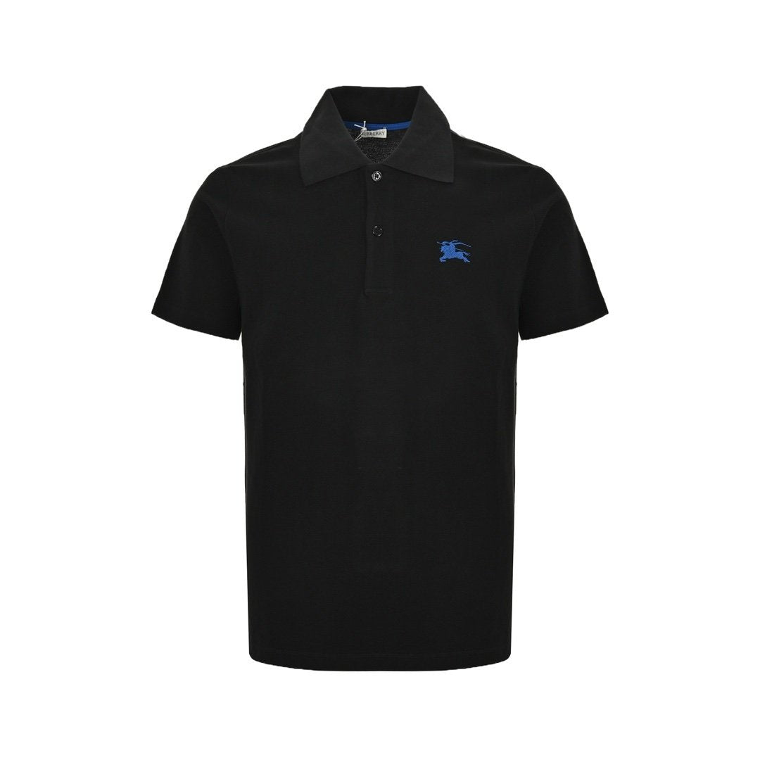 Burberry Polo Shirt In Black