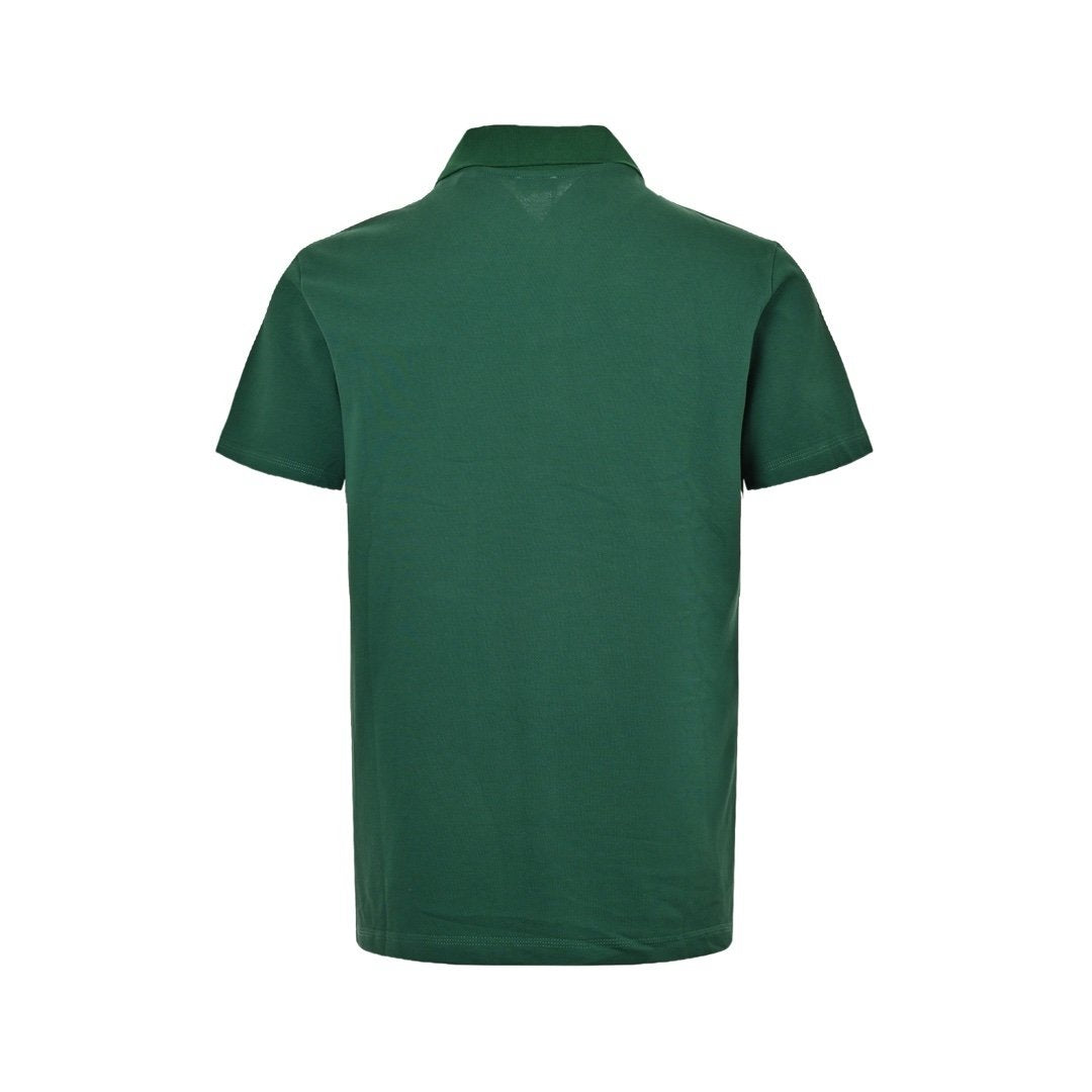 Burberry Polo Shirt In Green