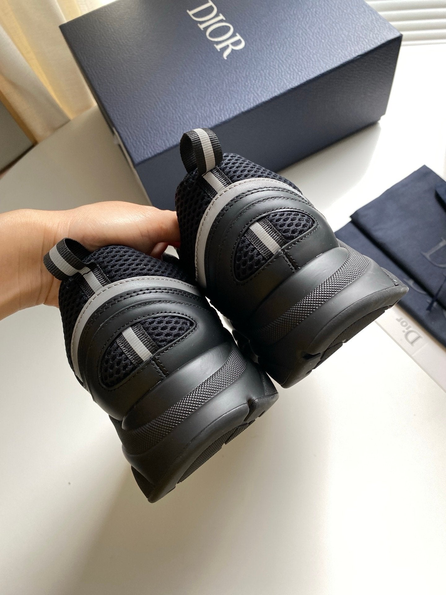 Dior B22 Black Silver