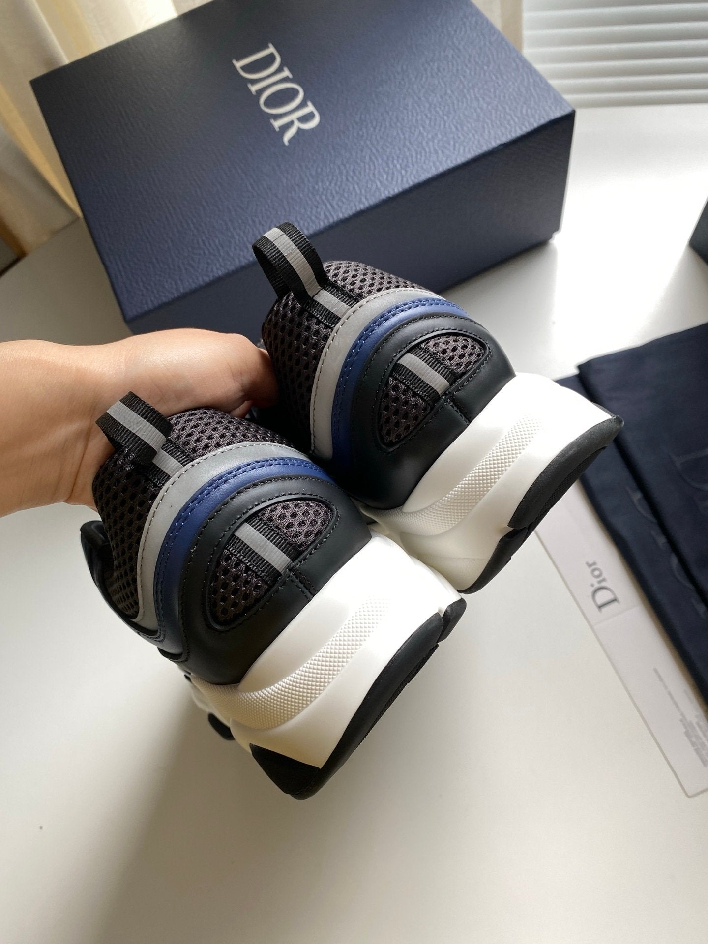Dior B22 Navy Black White