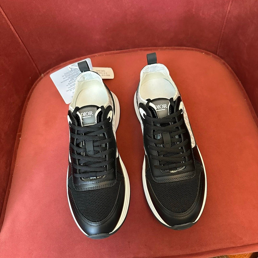 Dior B25 Leather Black White