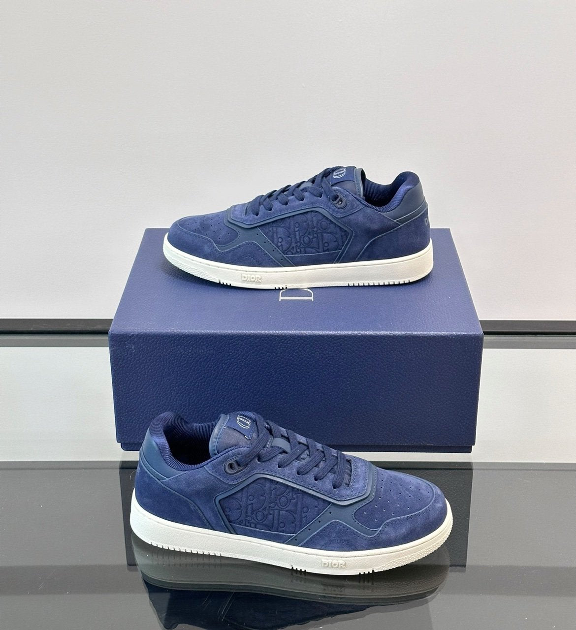 Dior B27 Suede Blue White