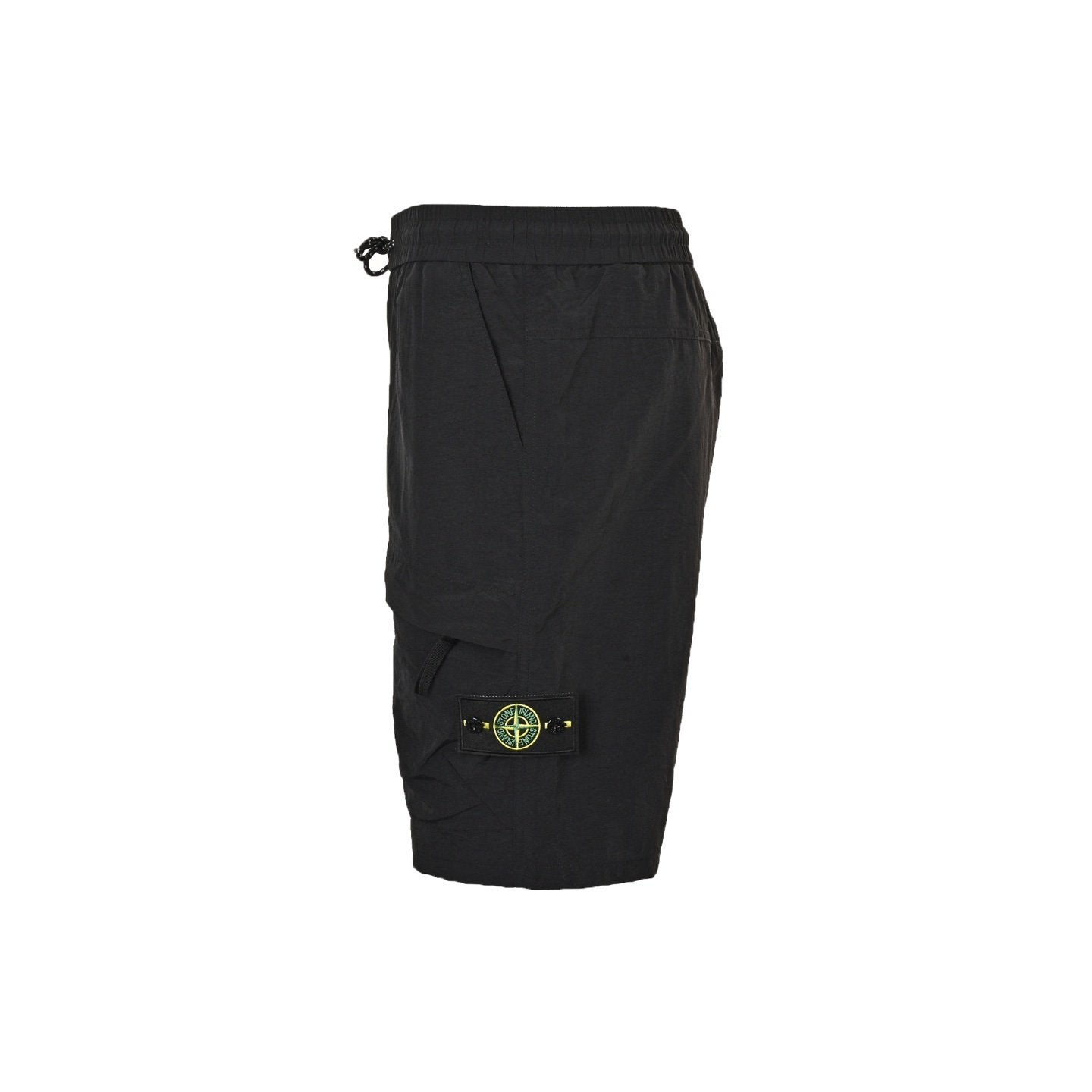 Stone Island Stretch Cotton Short Black