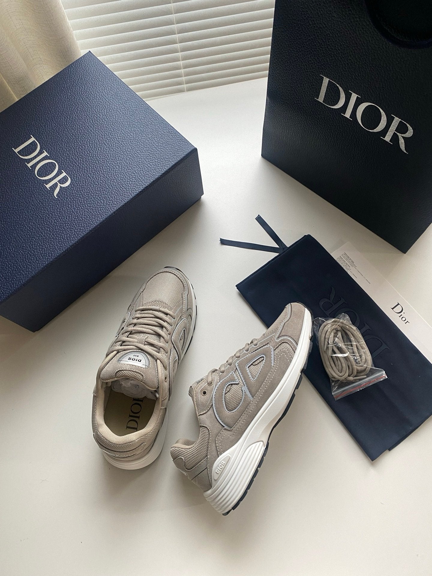 Dior B30 Suede Beige