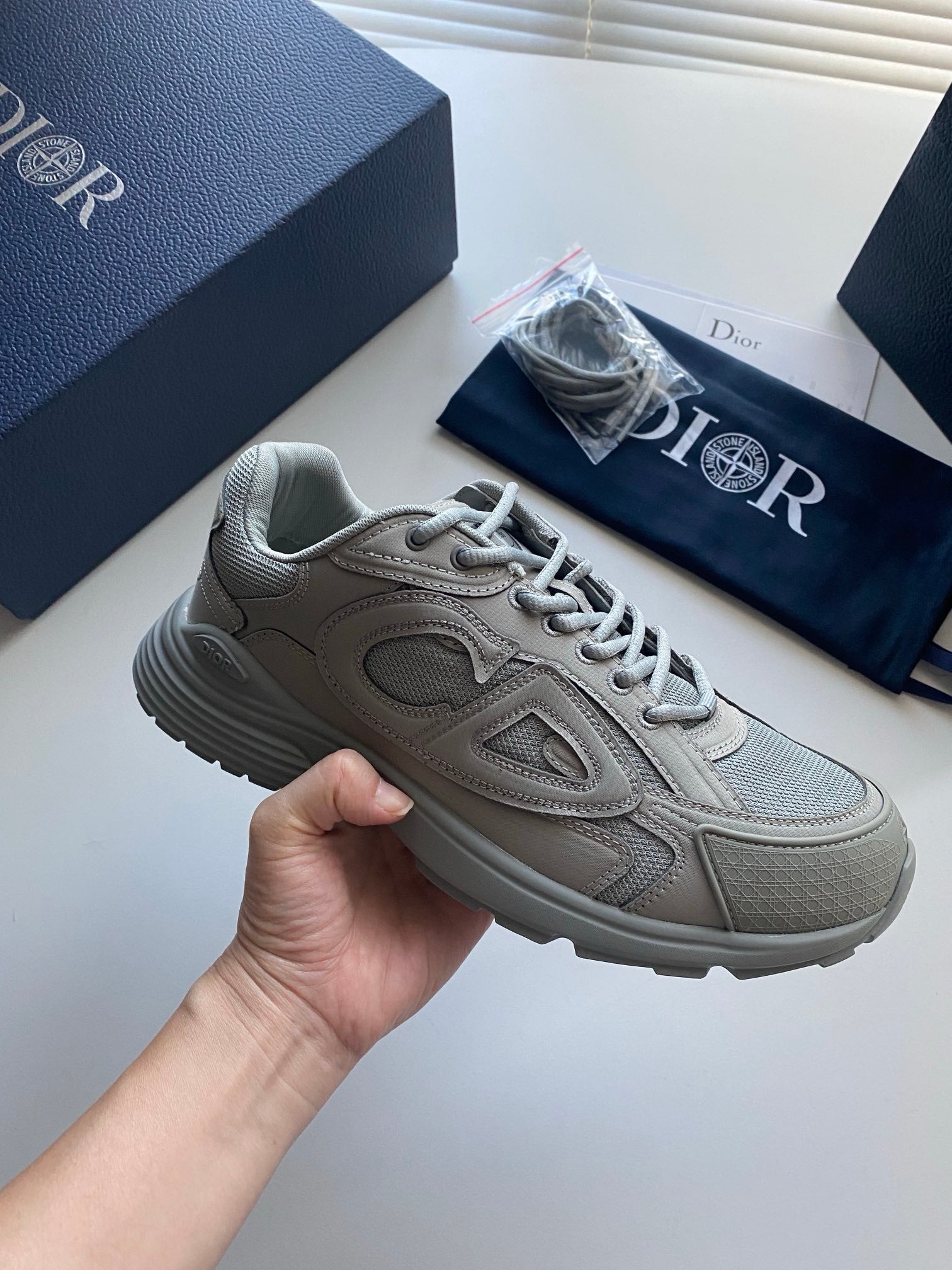 Dior B30 x Stone Island Grey
