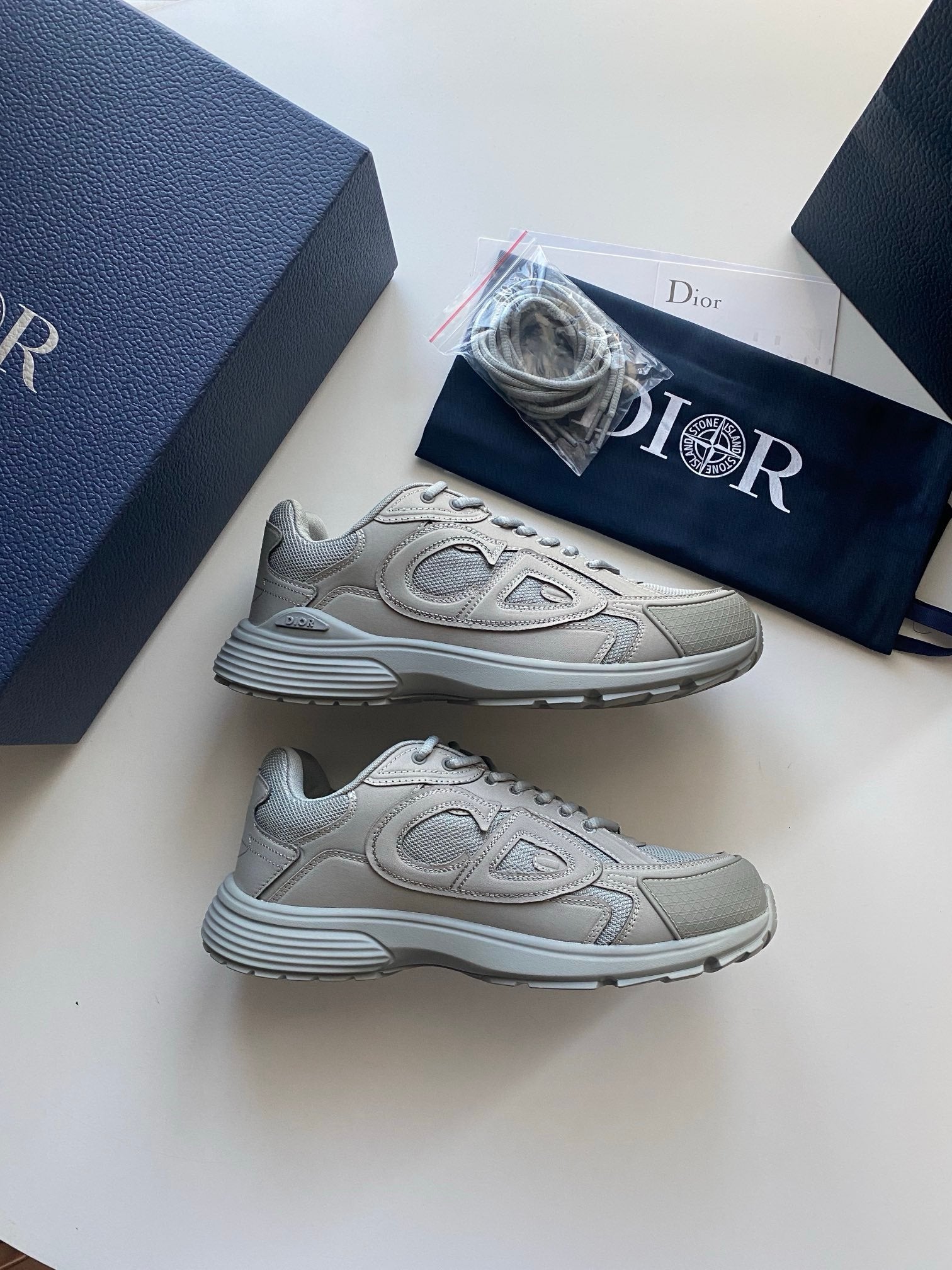 Dior B30 x Stone Island Grey