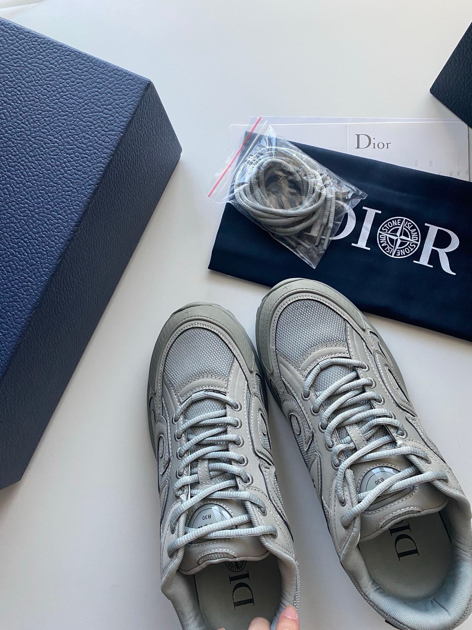 Dior B30 x Stone Island Grey