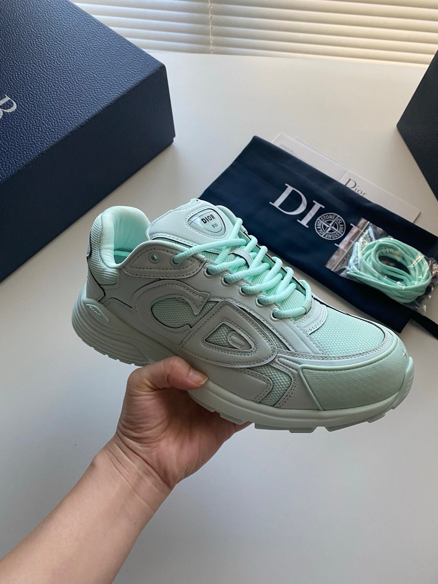 Dior B30 x Stone Island Mint