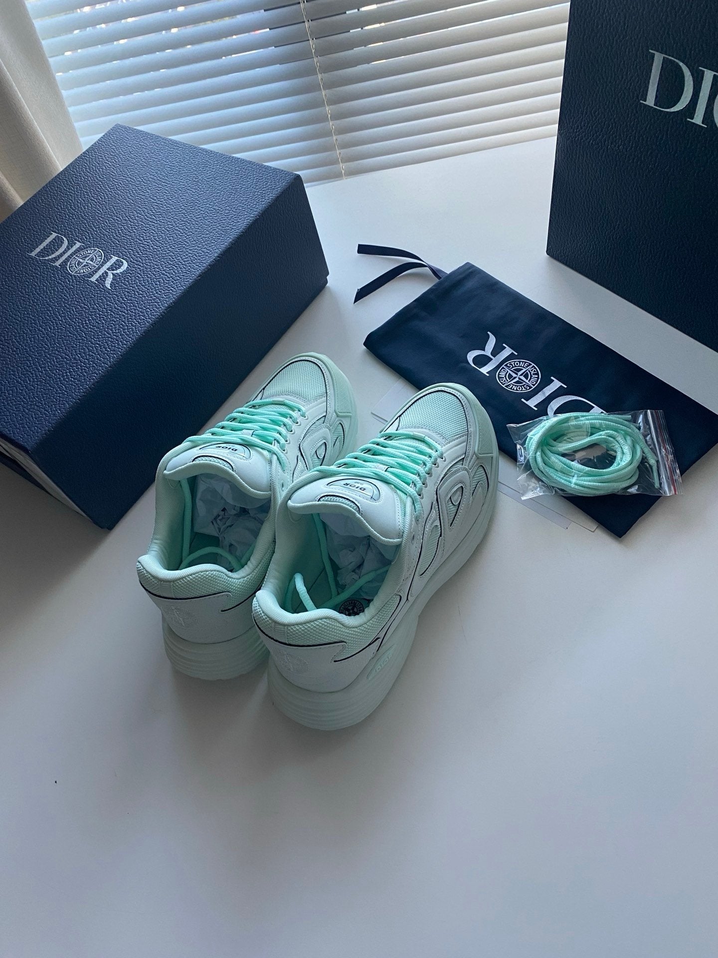 Dior B30 x Stone Island Mint