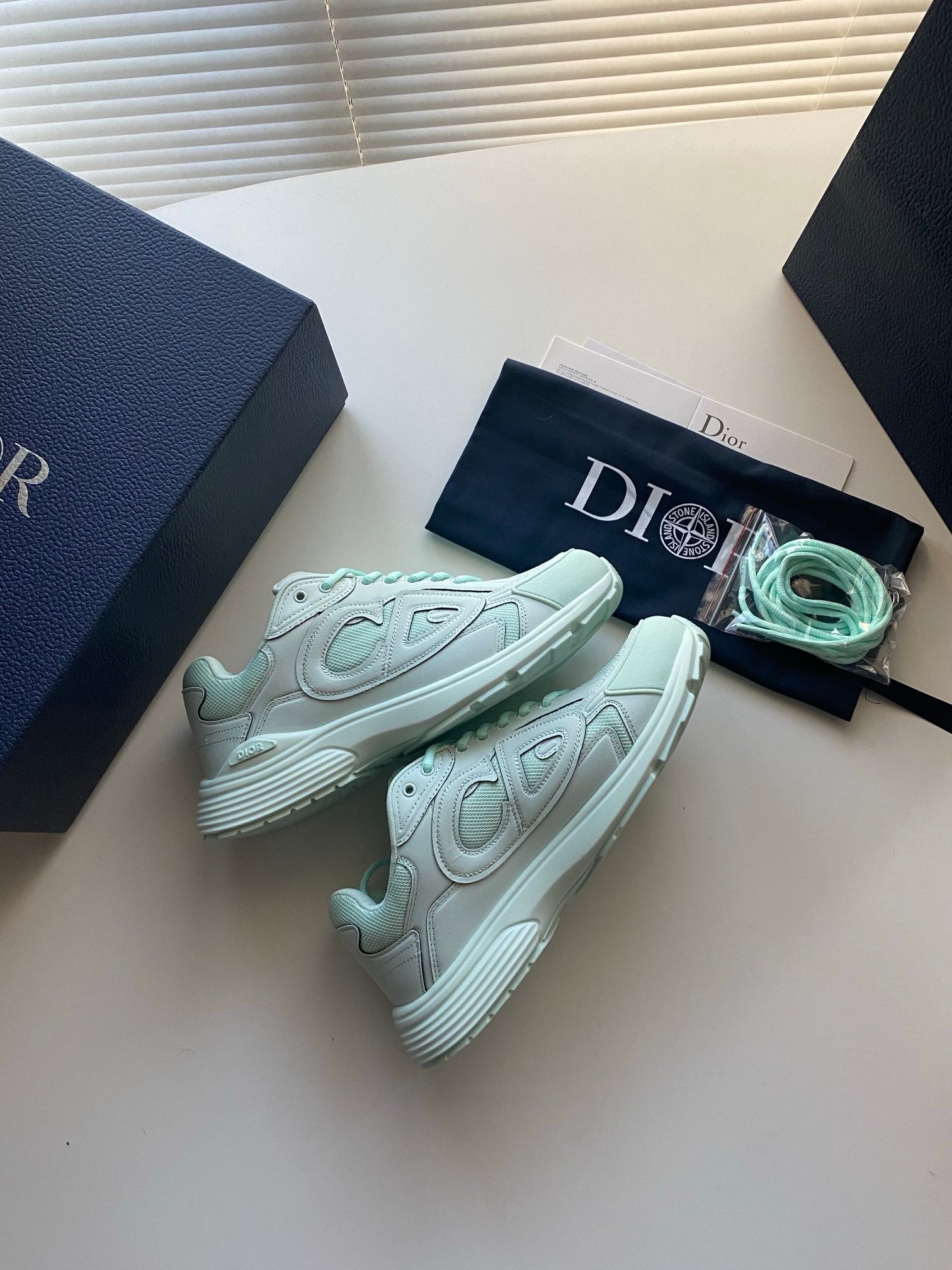 Dior B30 x Stone Island Mint
