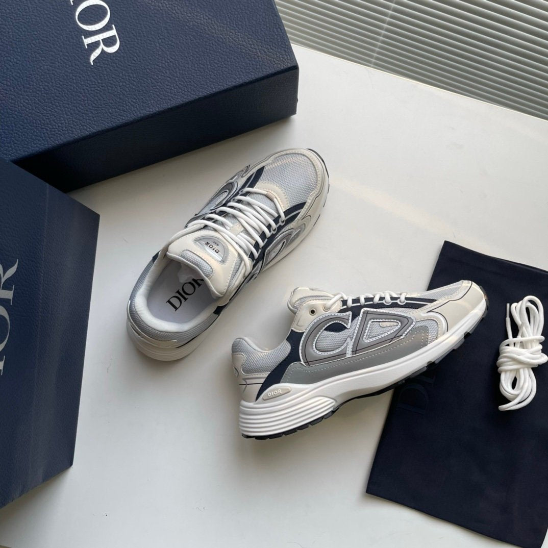 Dior B30 Reflective Grey/Blue