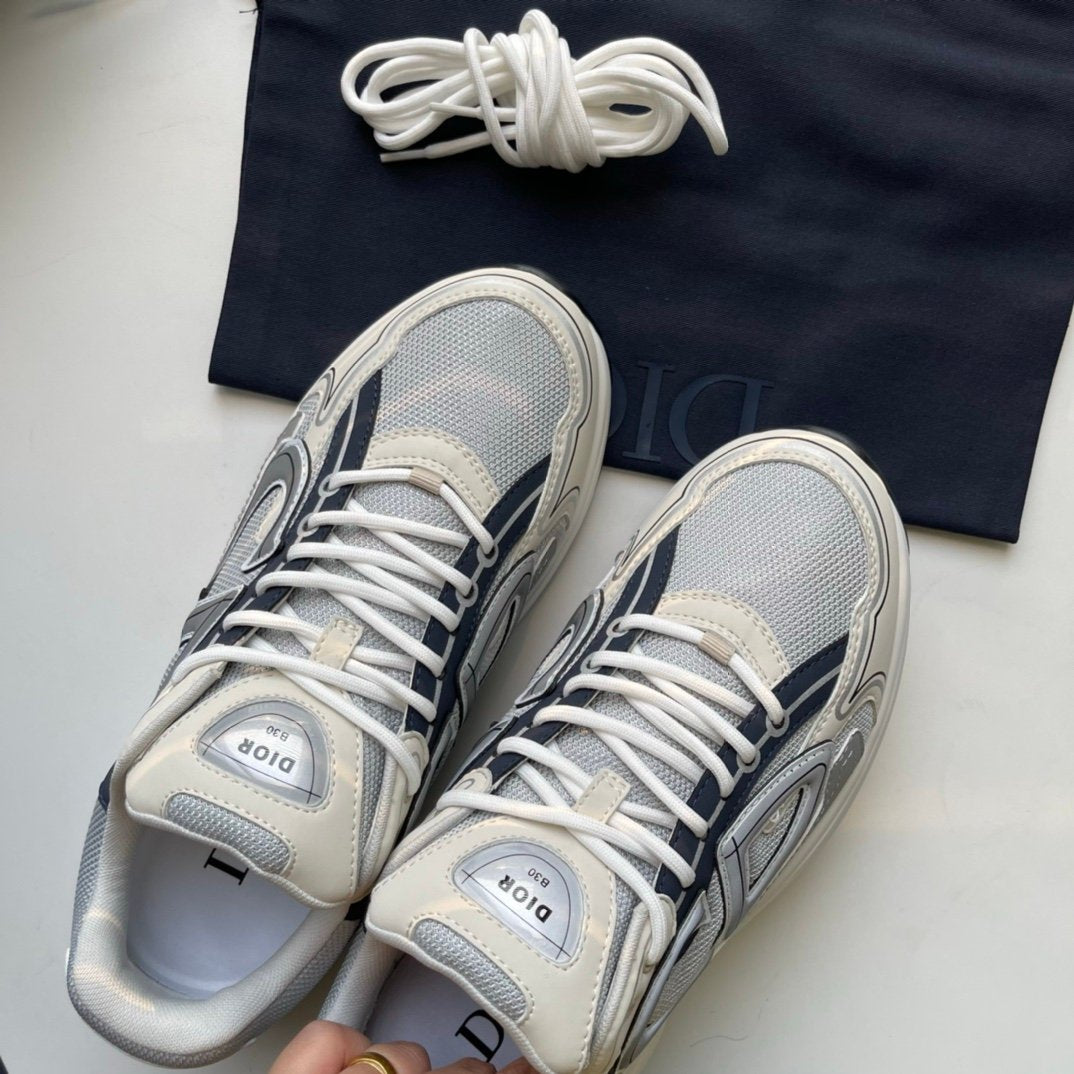 Dior B30 Reflective Grey/Blue