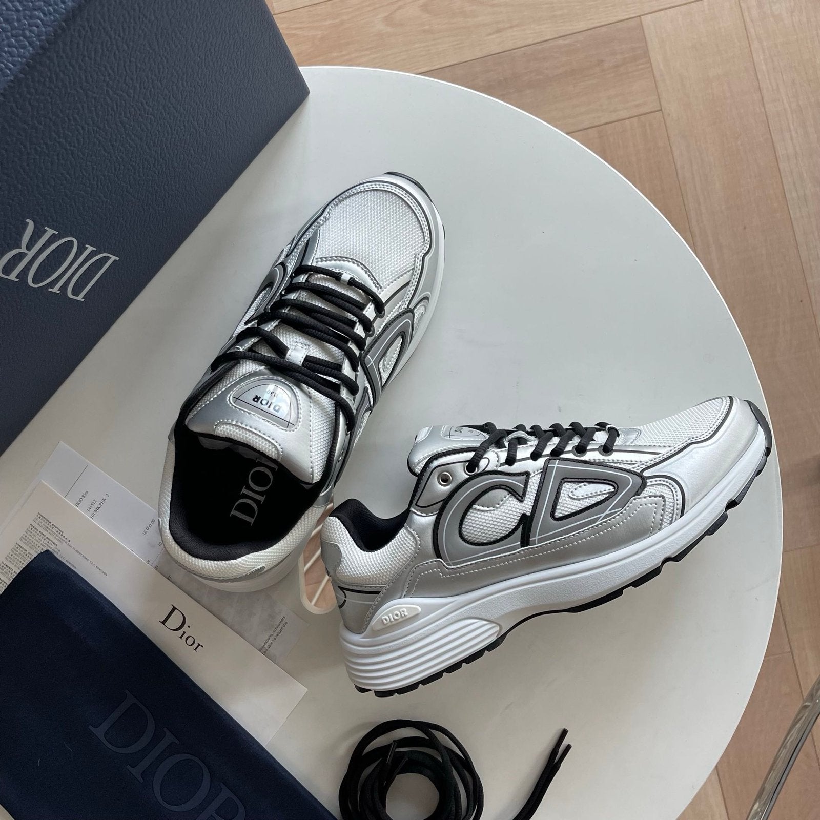 Dior B30 Reflective Silver Metallic