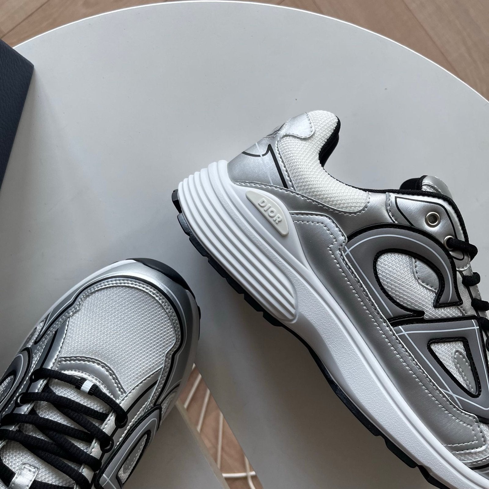 Dior B30 Reflective Silver Metallic
