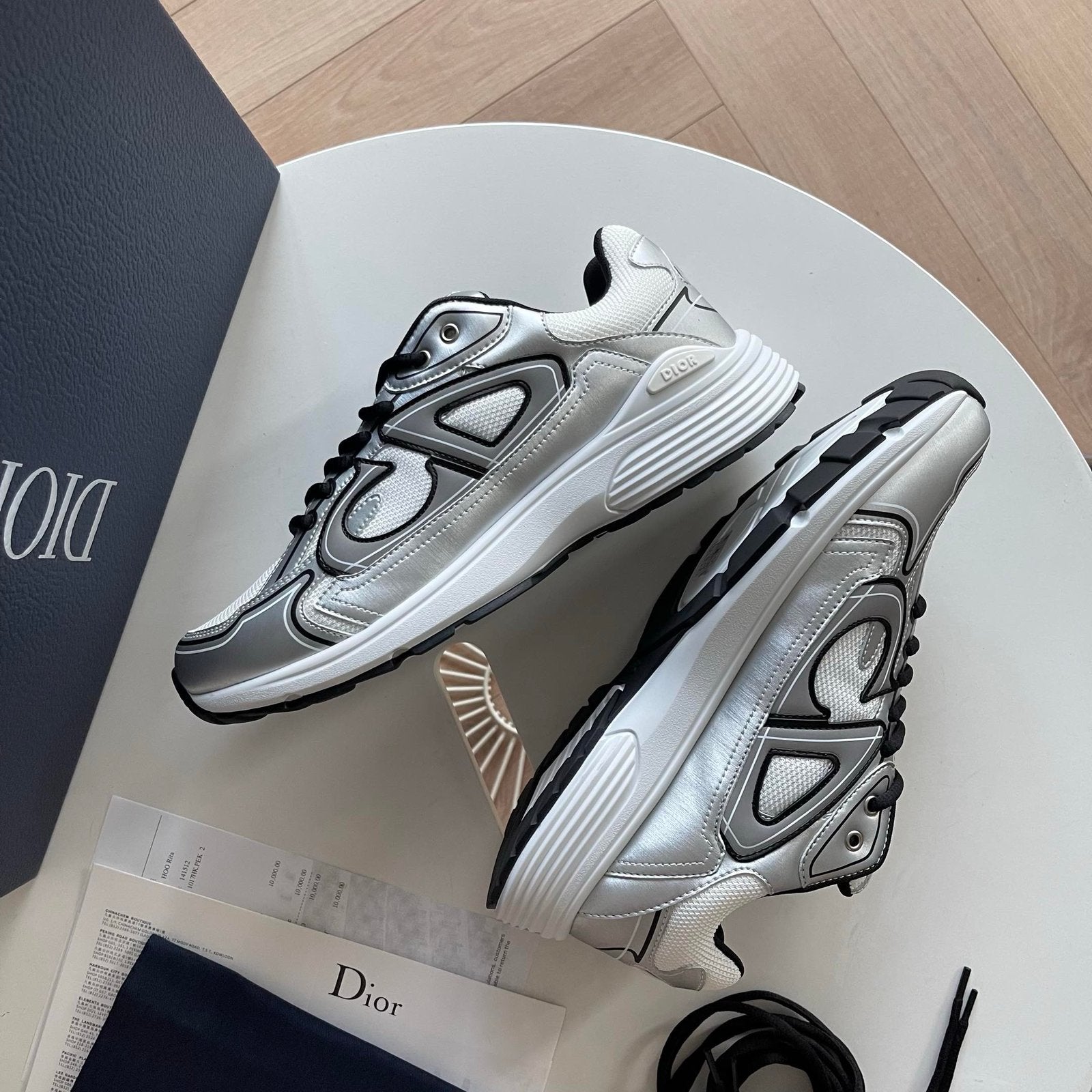 Dior B30 Reflective Silver Metallic