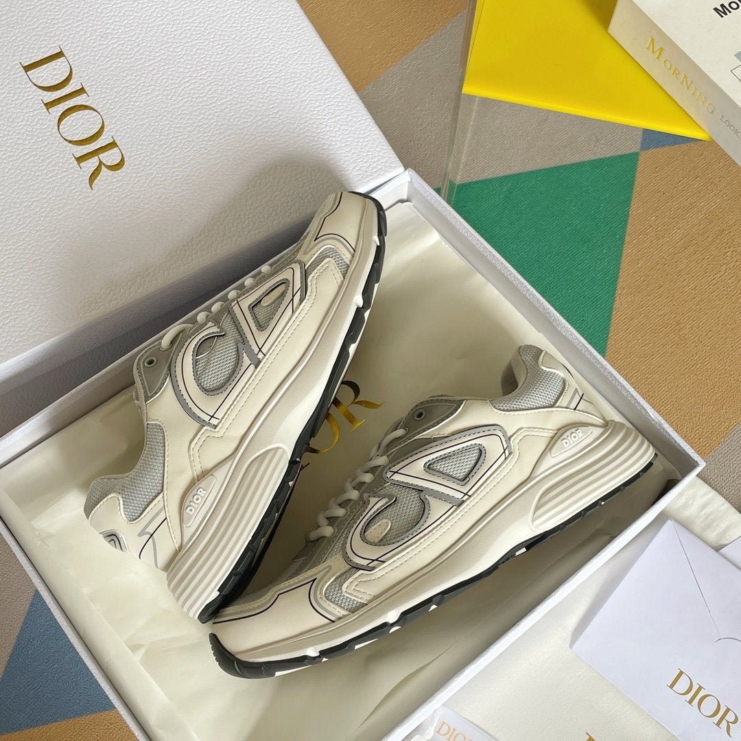 Dior B30 Reflective Grey/White