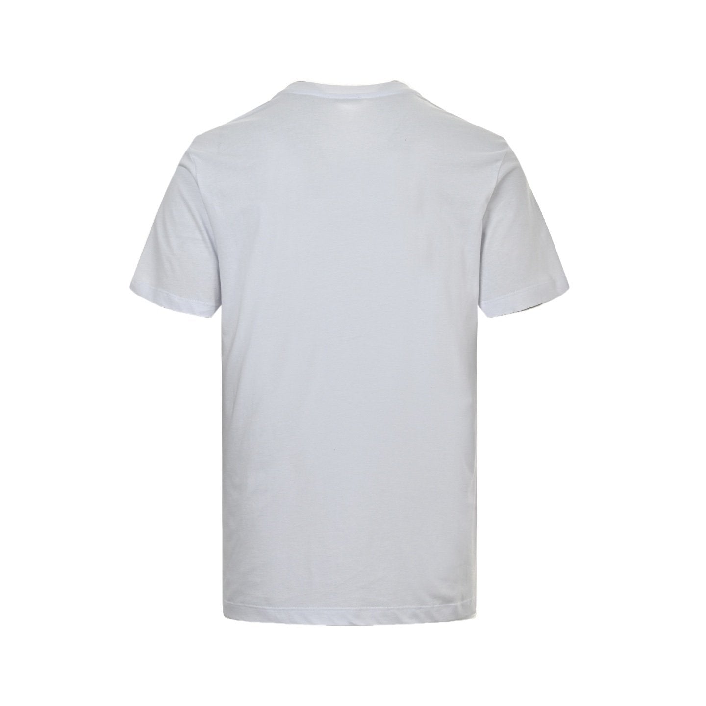 Moncler Logo Patch Cotton T-Shirt White