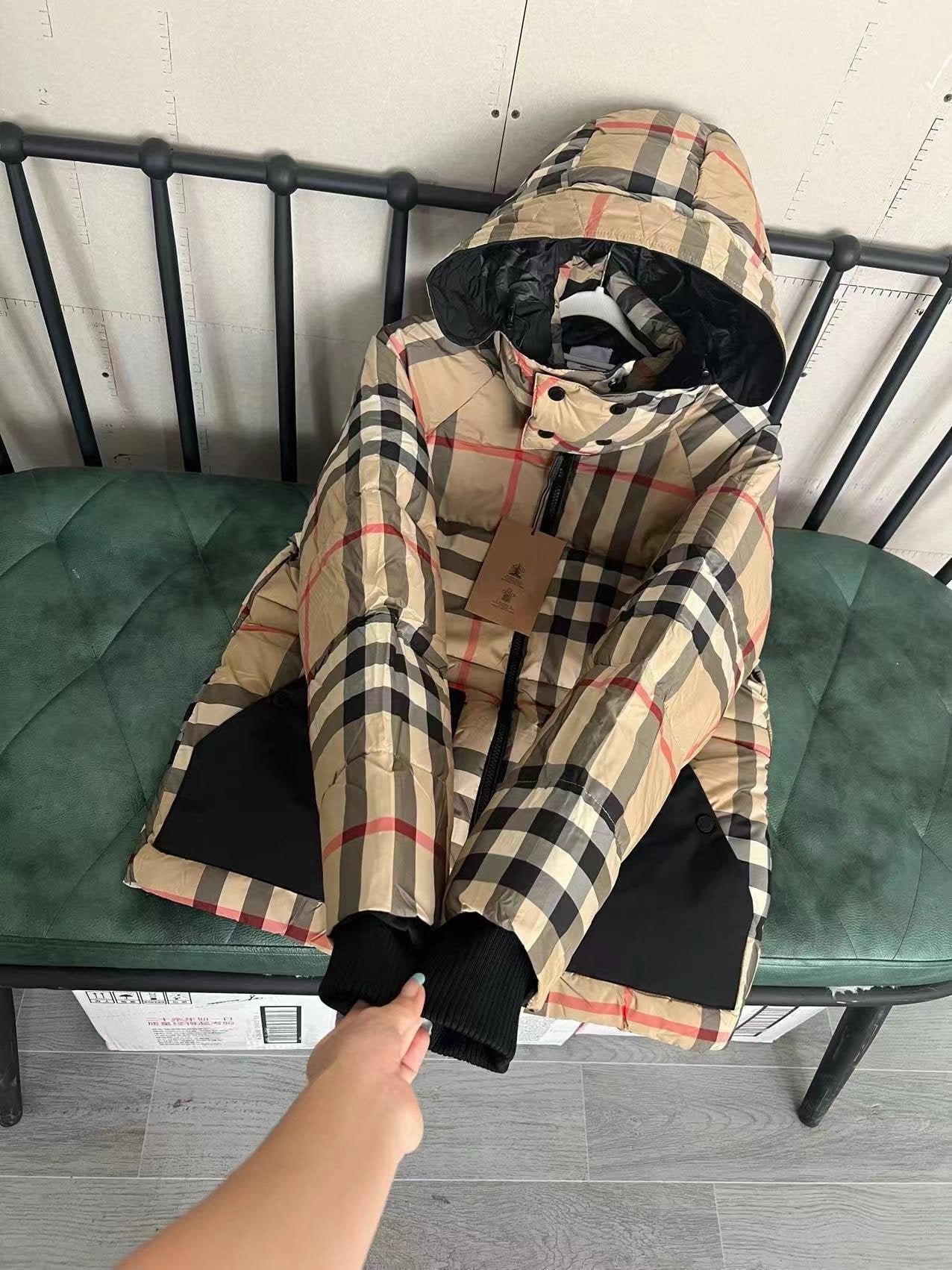 Burberry Vintage Check Padded Jacket