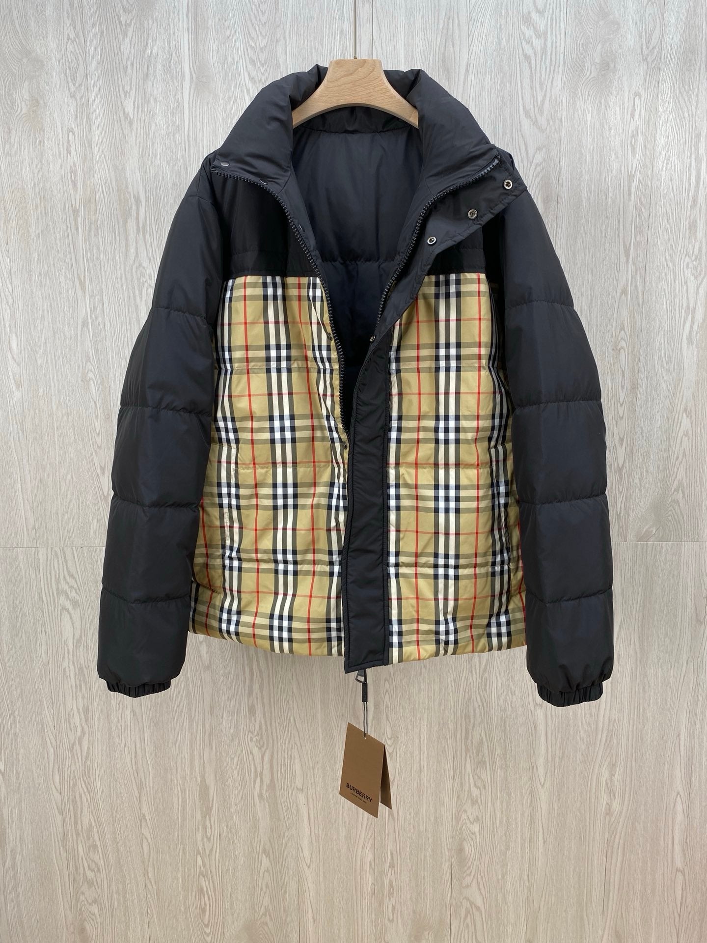 Burberry Vintage Check Oakmere Down Jacket